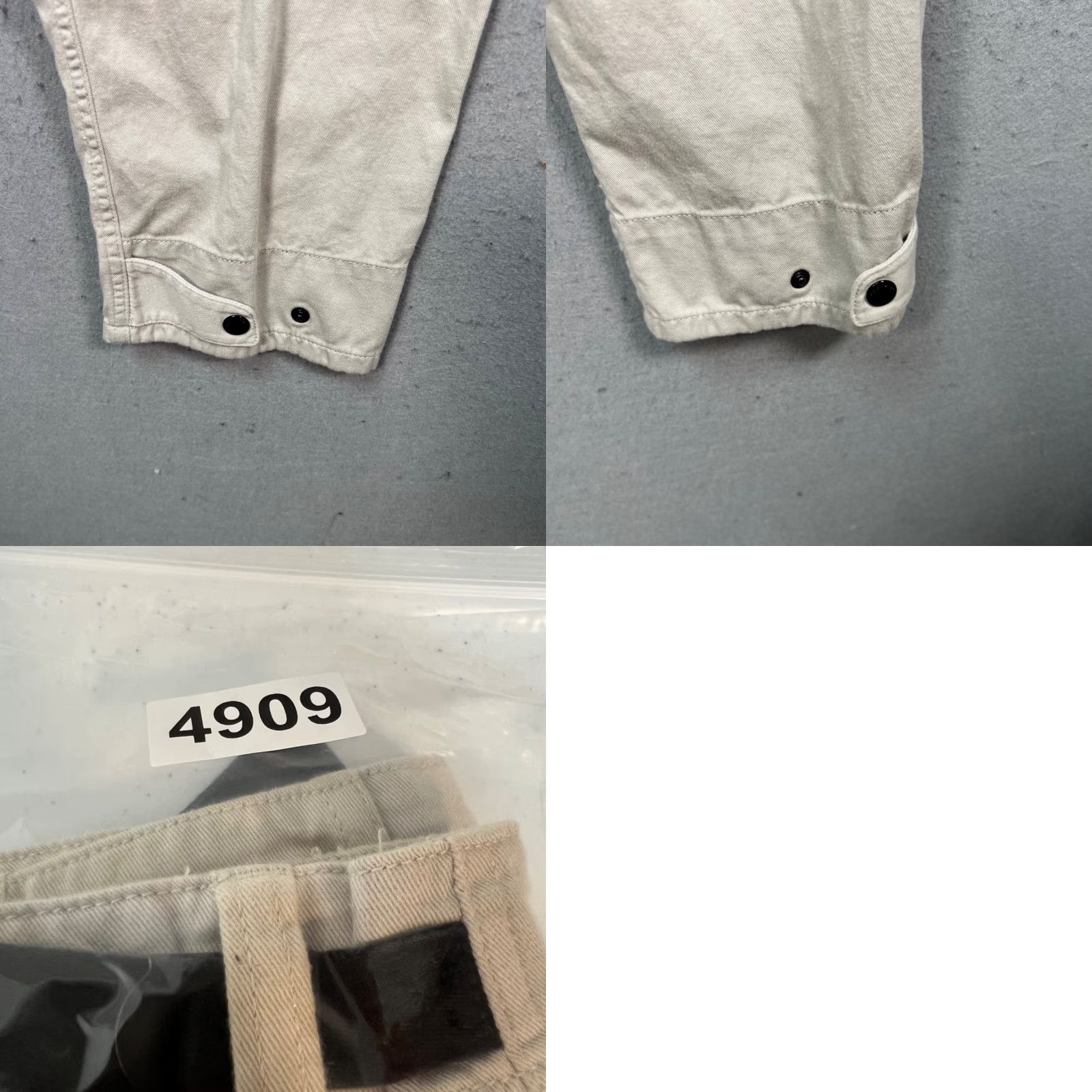 Rag & Bone Rag & Bone Mens Pants 31 White Cotton Carpenter Straight Front Pocket Slash Size 31 Ivory Regular 27 In Inseam Mens Size US 31 - 9 Thumbnail
