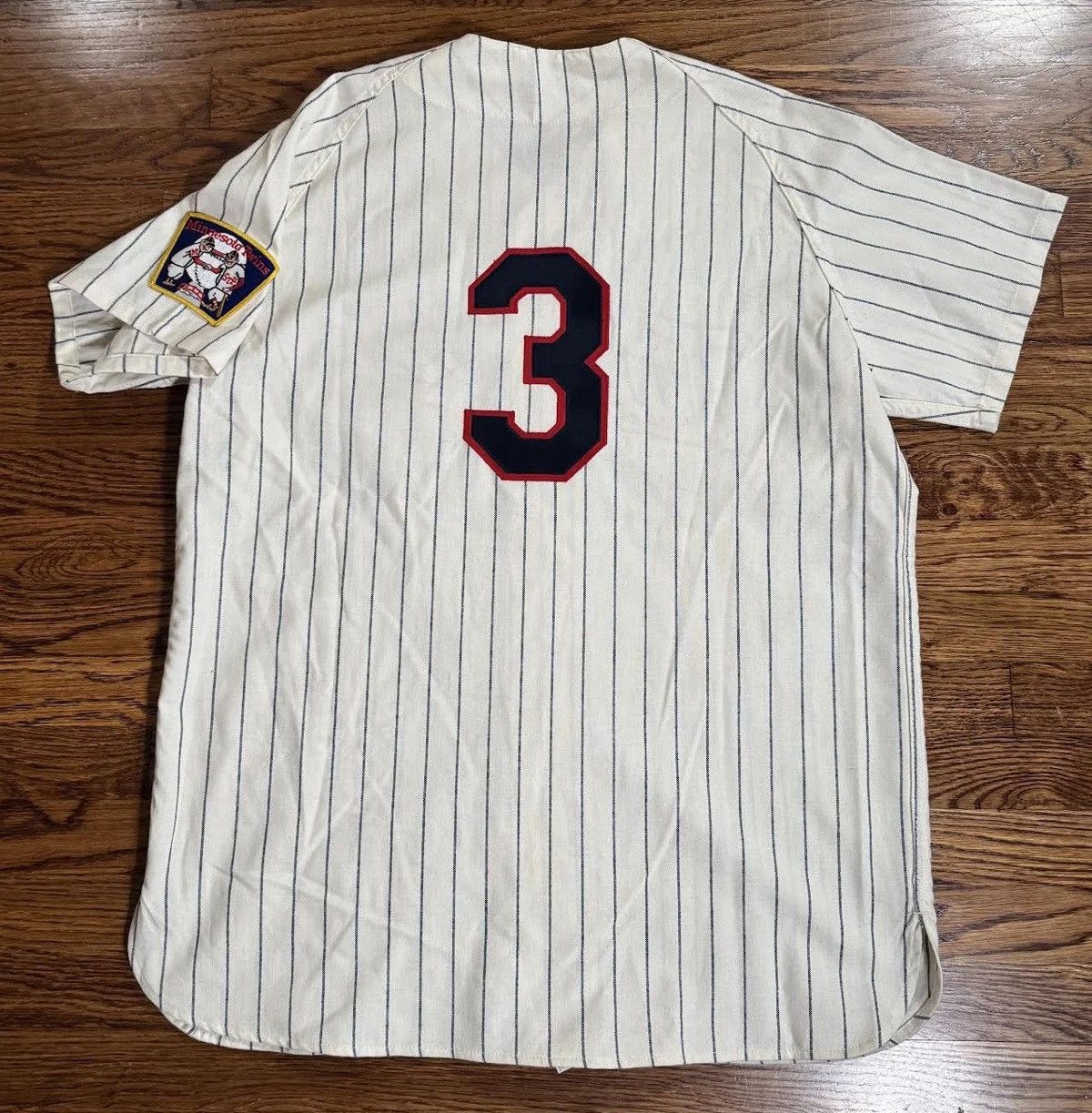 Mitchell & Ness Vintage Mitchell N Ness Twins Harmon Killebrew Signed Jersey Size US L / EU 52-54 / 3 - 4 Thumbnail