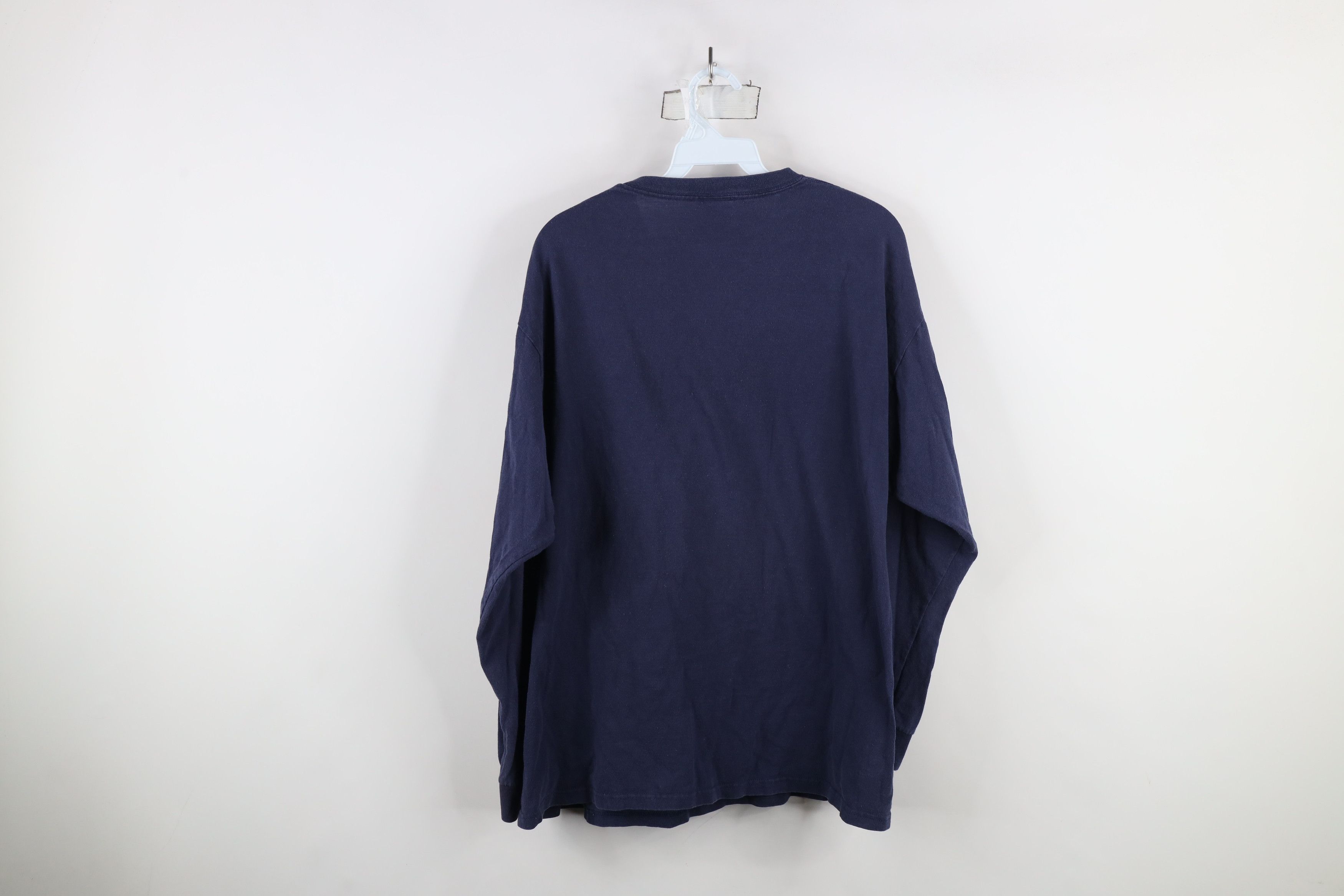 Vintage Vintage 90s University of Michigan Long Sleeve T-Shirt Size US L / EU 52-54 / 3 - 9 Thumbnail