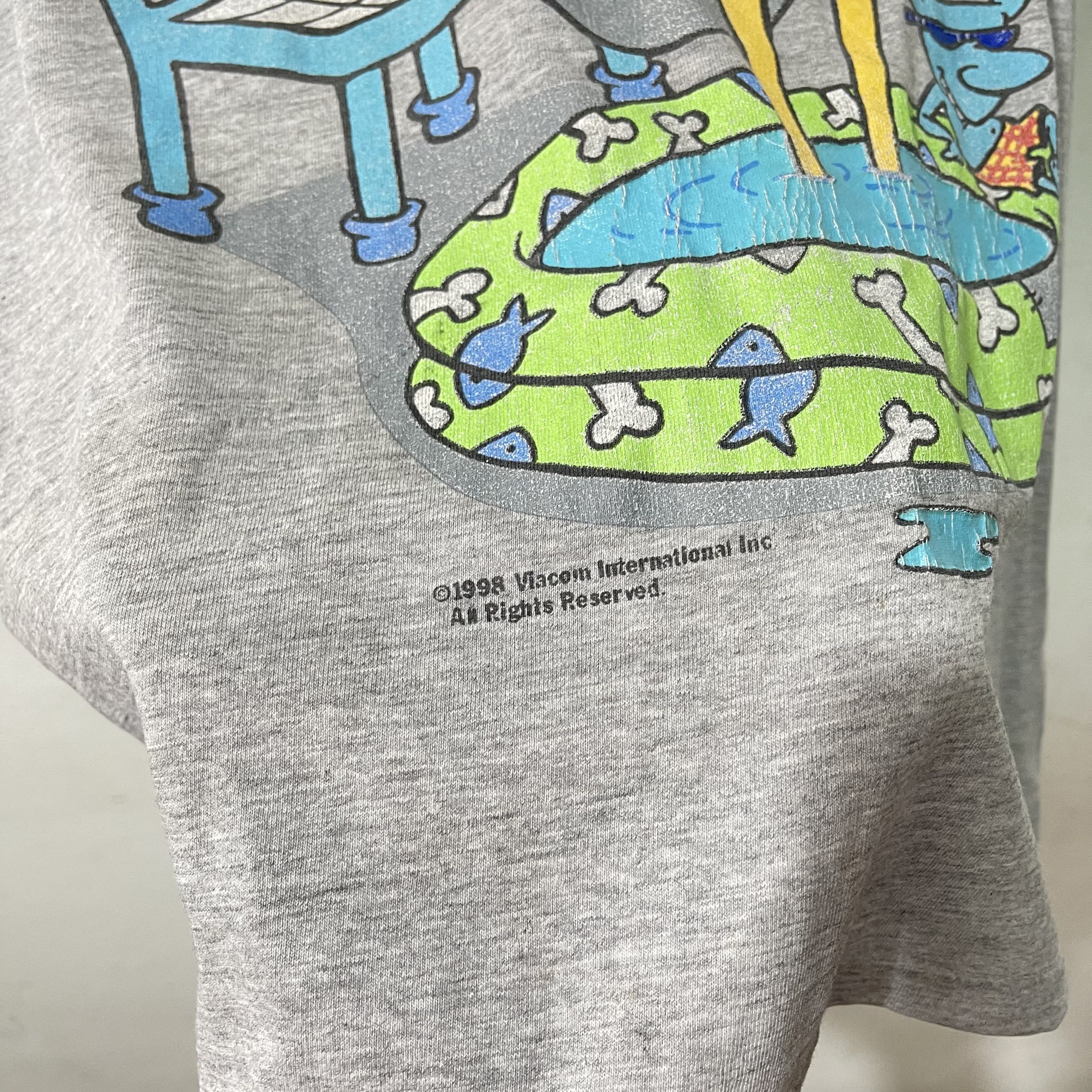 Nickelodeon Vintage 90s CatDog Nickelodeon T-Shirt Size US XS / EU 42 / 0 - 4 Thumbnail