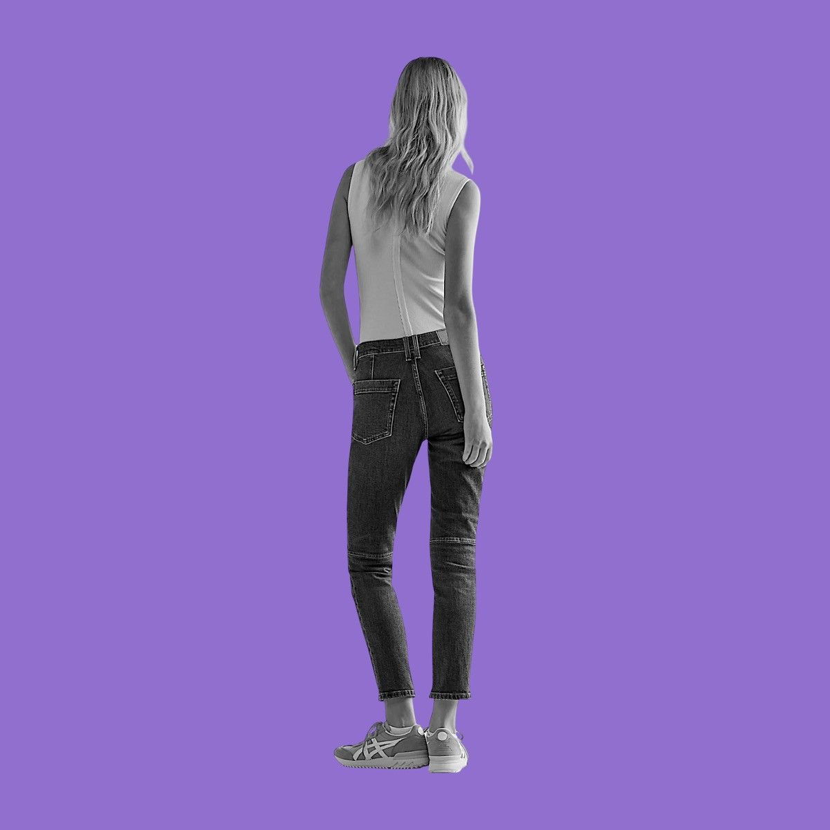 Free People Free People Wmn’s Black Skinny Mid Rise Slim Fit Jeans Sz 26 Size 26" / US 2 / IT 38 - 10 Thumbnail
