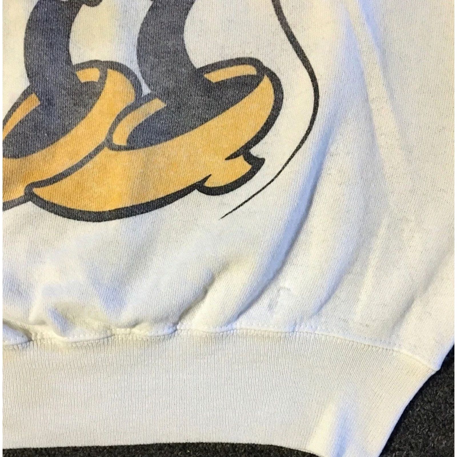 Disney VINTAGE 90s Disney Minnie Mouse Sweatshirt M Boxy Cartoon Grunge All Over Print White Men Size US M / EU 48-50 / 2 - 7 Thumbnail