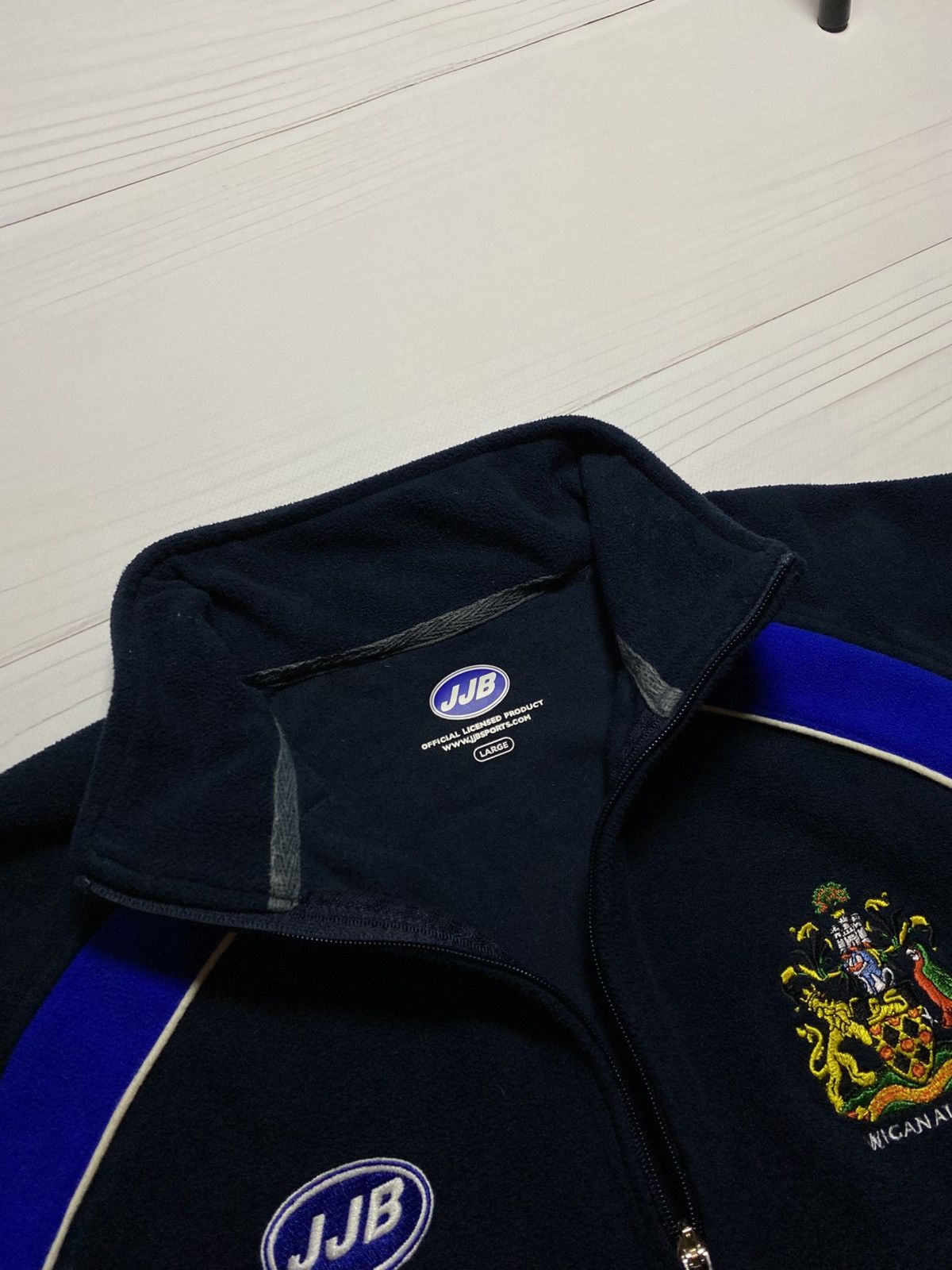 Vintage Vintage JJB Wigan Athletic 2005/06 1/4 fleece jacket soccer Size US L / EU 52-54 / 3 - 3 Thumbnail