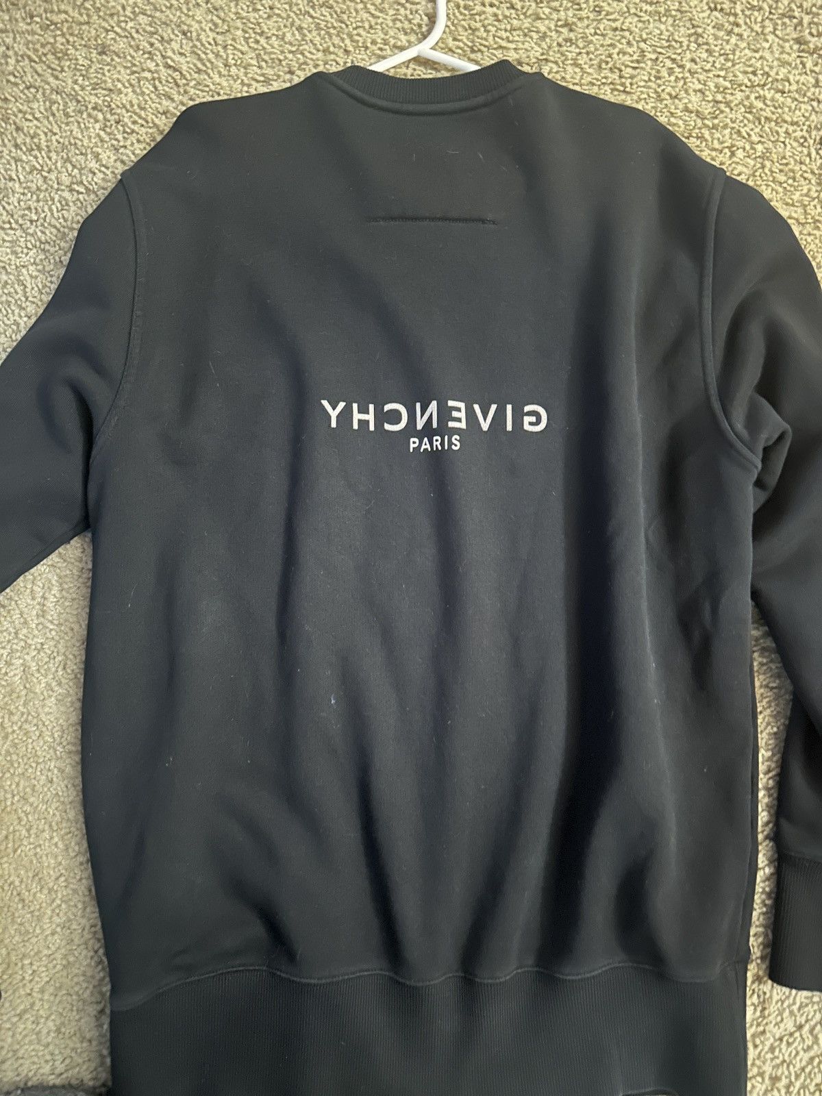 Givenchy Givenchy Reverse Paris Slim fit Sweatshirt Size US S / EU 44-46 / 1 - 6 Thumbnail