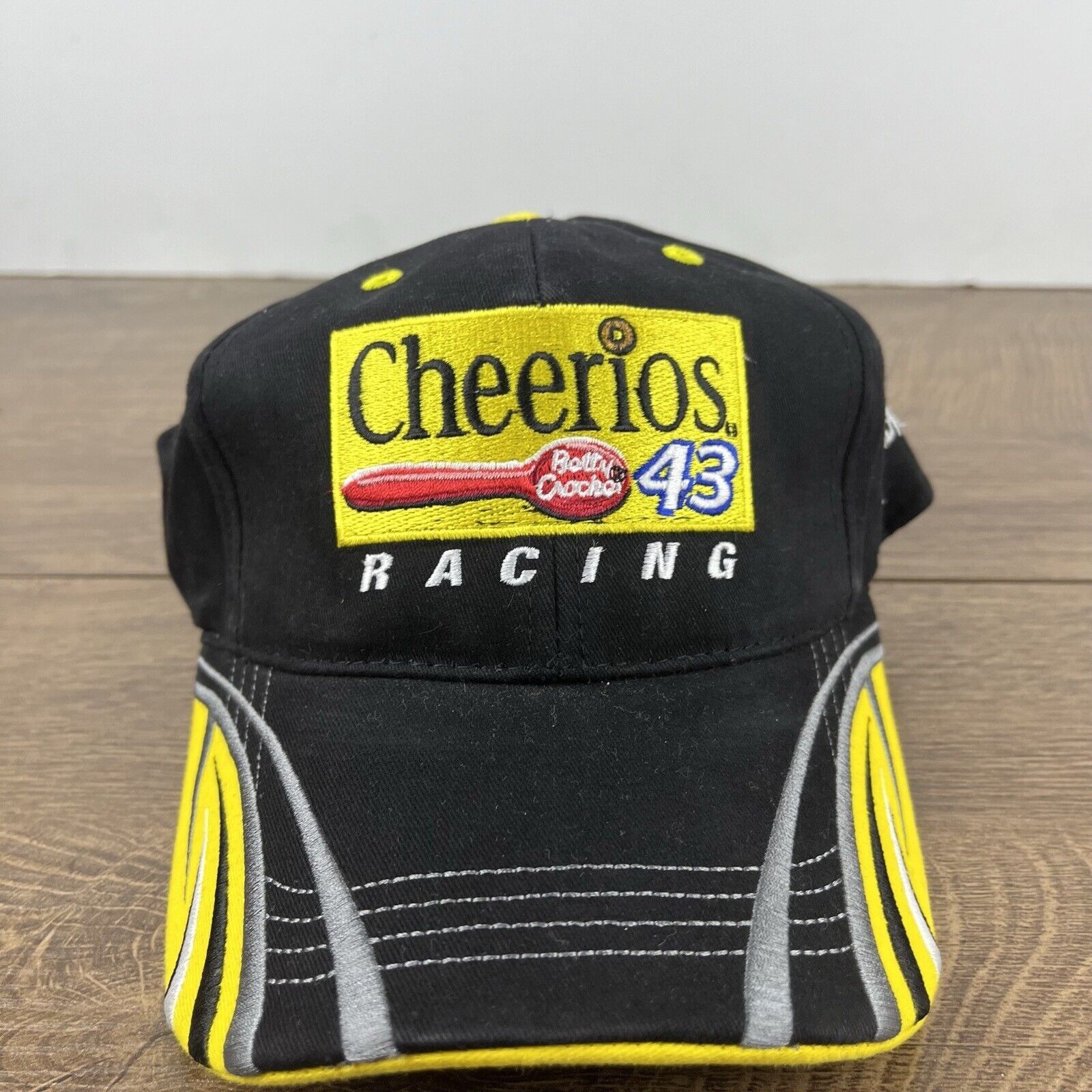 Other Bubba Wallace Hat Cheerios 43 NASCAR Hat Black Hat Adjustabl Size ONE SIZE - 5 Thumbnail
