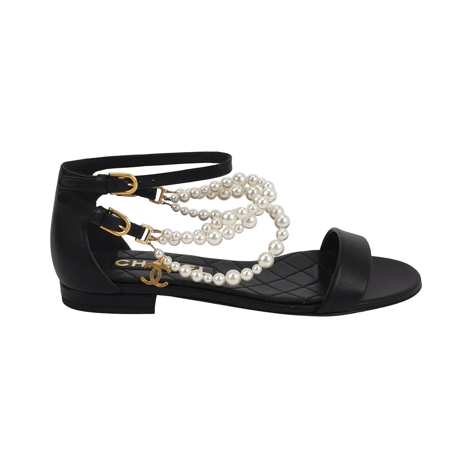 Chanel Chanel Women 7 Sandals Size US 7 / IT 37 - 1 Thumbnail