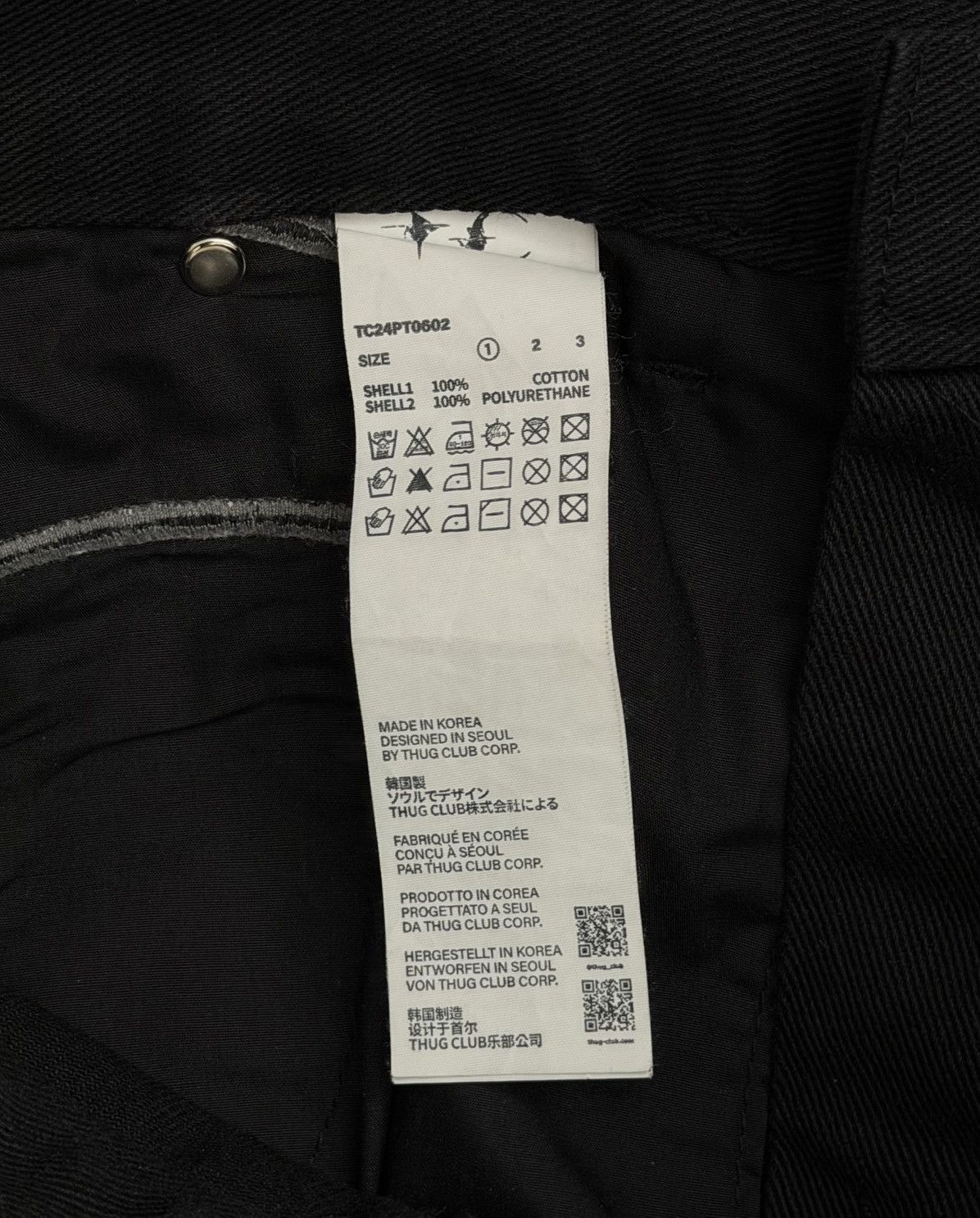 Thug Club Thug Club Leather Washing Denim Pants Size US 30 / EU 46 - 6 Thumbnail