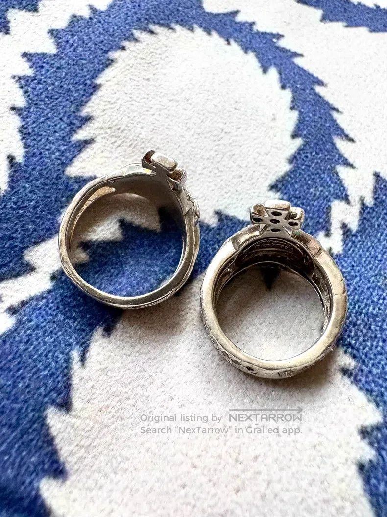 Vivienne Westwood Vivienne Westwood size XS Vintage Silver Saturn Ring with D Size ONE SIZE - 7 Thumbnail