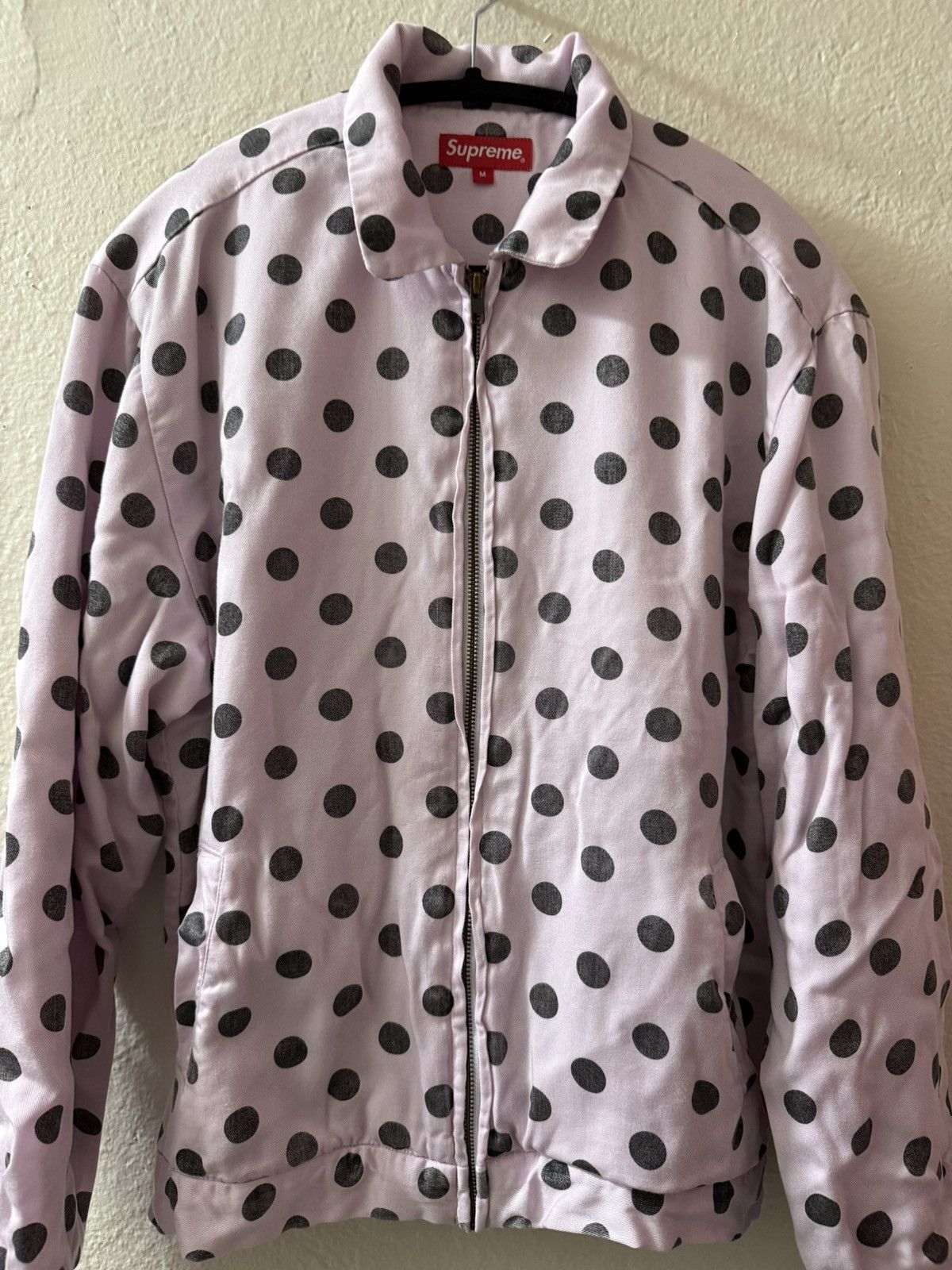ジャケット・アウター supreme Polka Dots Rayon Work Jacket Supreme Polka Dots Rayon Work Jacket (SS18) - $228