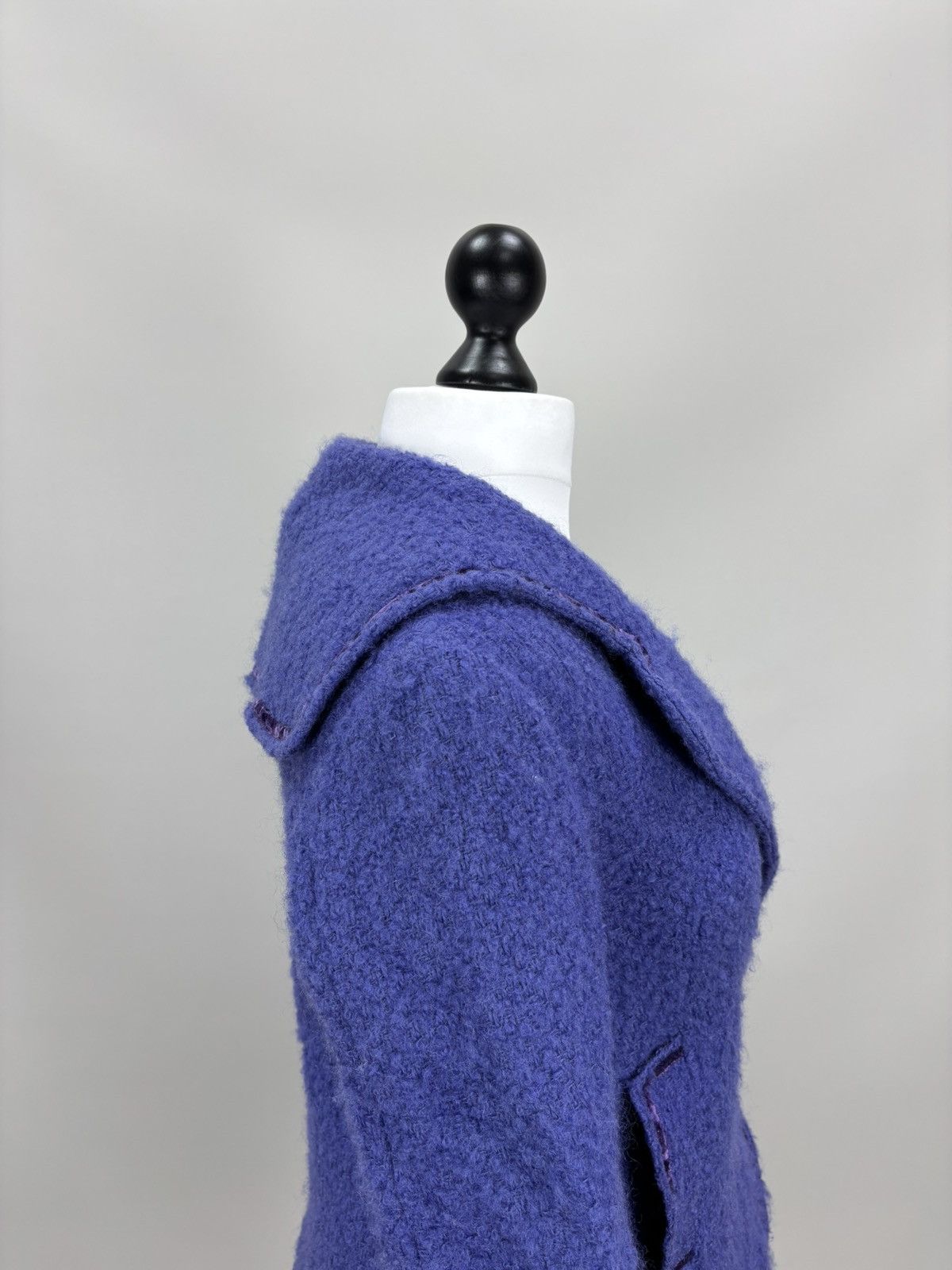 John Galliano Womens blazer John Galliano Size M Color Purple Size M / US 6-8 / IT 42-44 - 6 Thumbnail