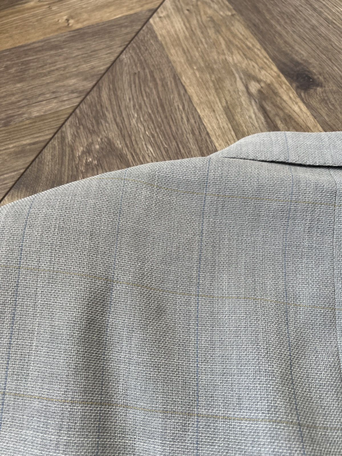 Lardini Vintage Lardini Check Wool Blazer Jacket 3-Button Size 54R - 17 Thumbnail