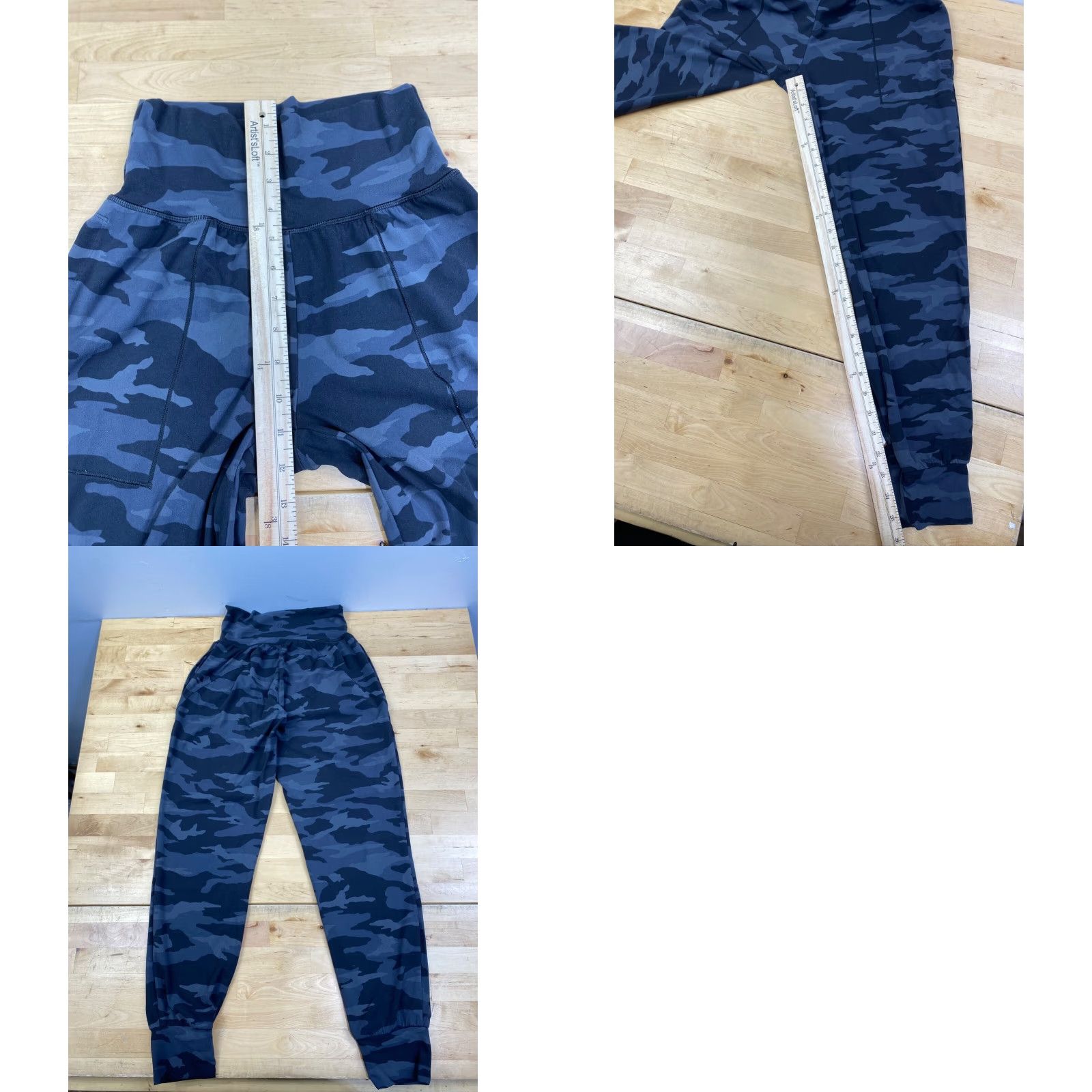 Athleta Athleta Salutation Camo Joggers Womens 2XS Black Activewear Casual Jogger Pants Womens Black 2XS 26.5in Inseam Size 24" / US 00 / IT 34 - 8 Thumbnail