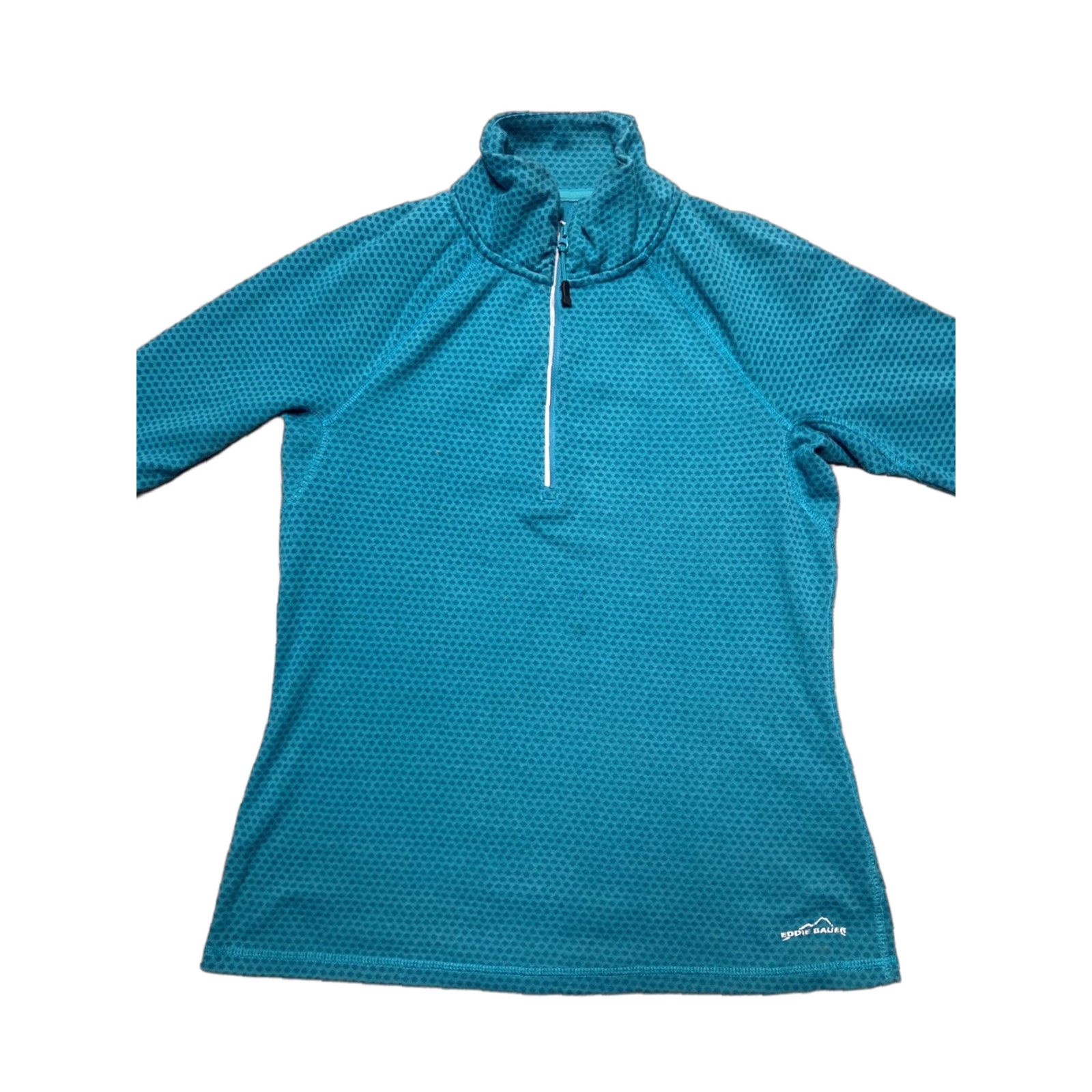 Eddie Bauer Eddie Bauer 1/4 Zip Long Sleeve Lightweight Pullover Women L Blue Jacket Pullover Activewear Womens 1/4 Zip Size L / US 10 / IT 46 - 1 Thumbnail