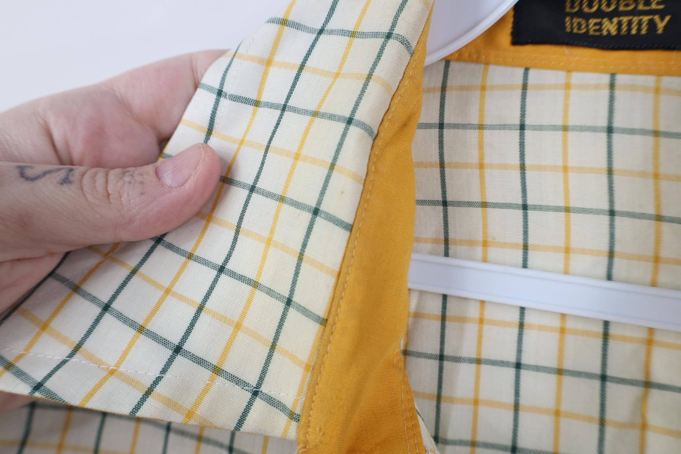 Vintage Vintage 60s 70s Streetwear Collar Button Shirt Plaid USA Size US M / EU 48-50 / 2 - 9 Thumbnail