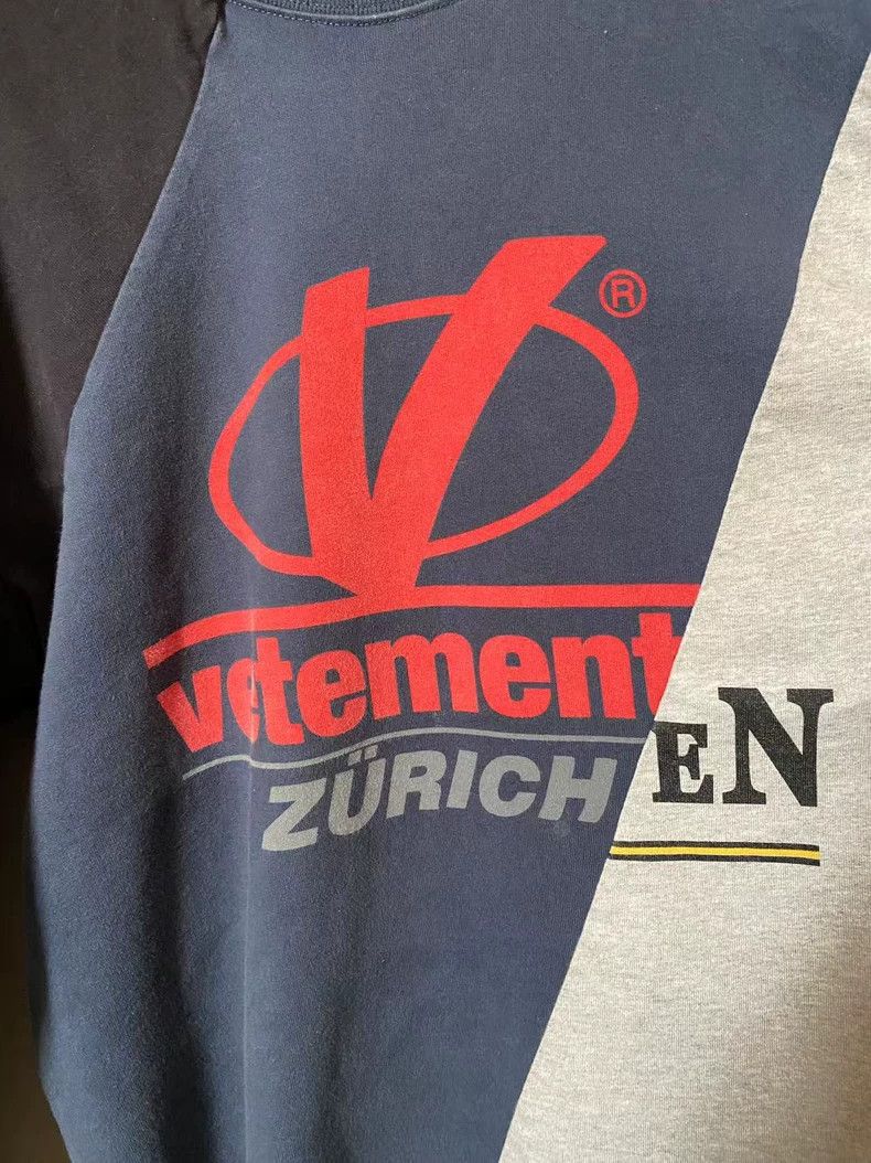 Vetements Vetements Patchwork Long Sleeve Thick Material Three Color Size US M / EU 48-50 / 2 - 2 Thumbnail
