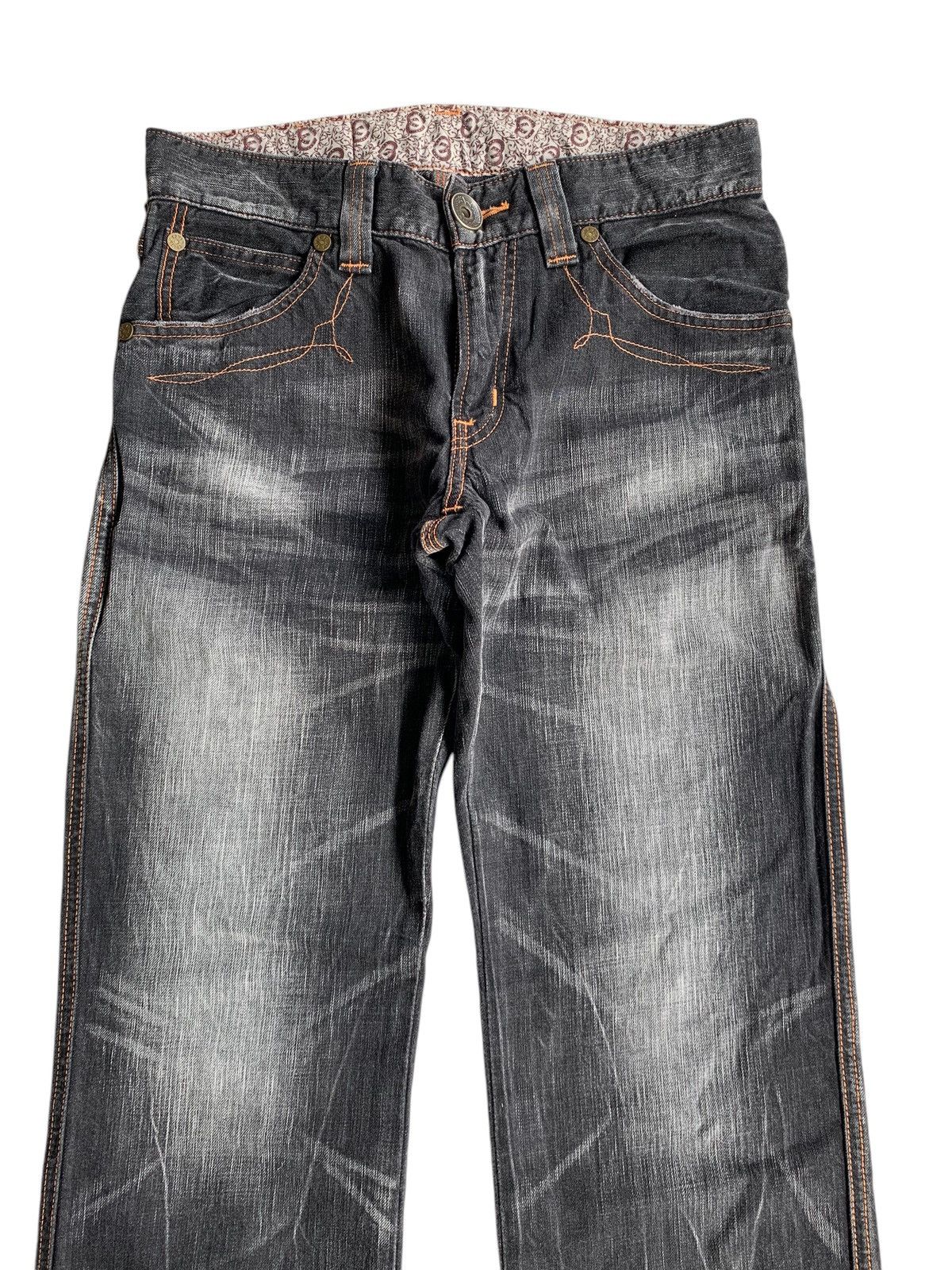 Edwin × If Six Was Nine × Kapital EDWIN 503 NAVAJO STYLE FADED & RUSTY MUDMAX DISTRESSED DENIM Size US 31 - 5 Thumbnail