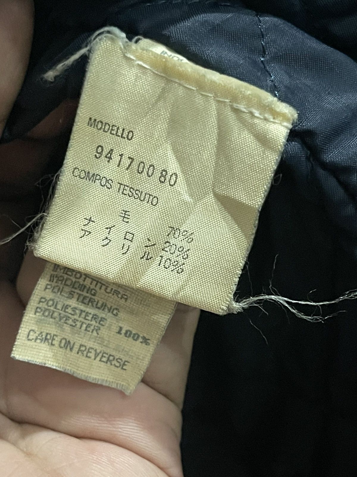 Giorgio Armani Vintage Armani Jeans Giorgio Armani Lampo Zip Jacket Size US XL / EU 56 / 4 - 18 Thumbnail