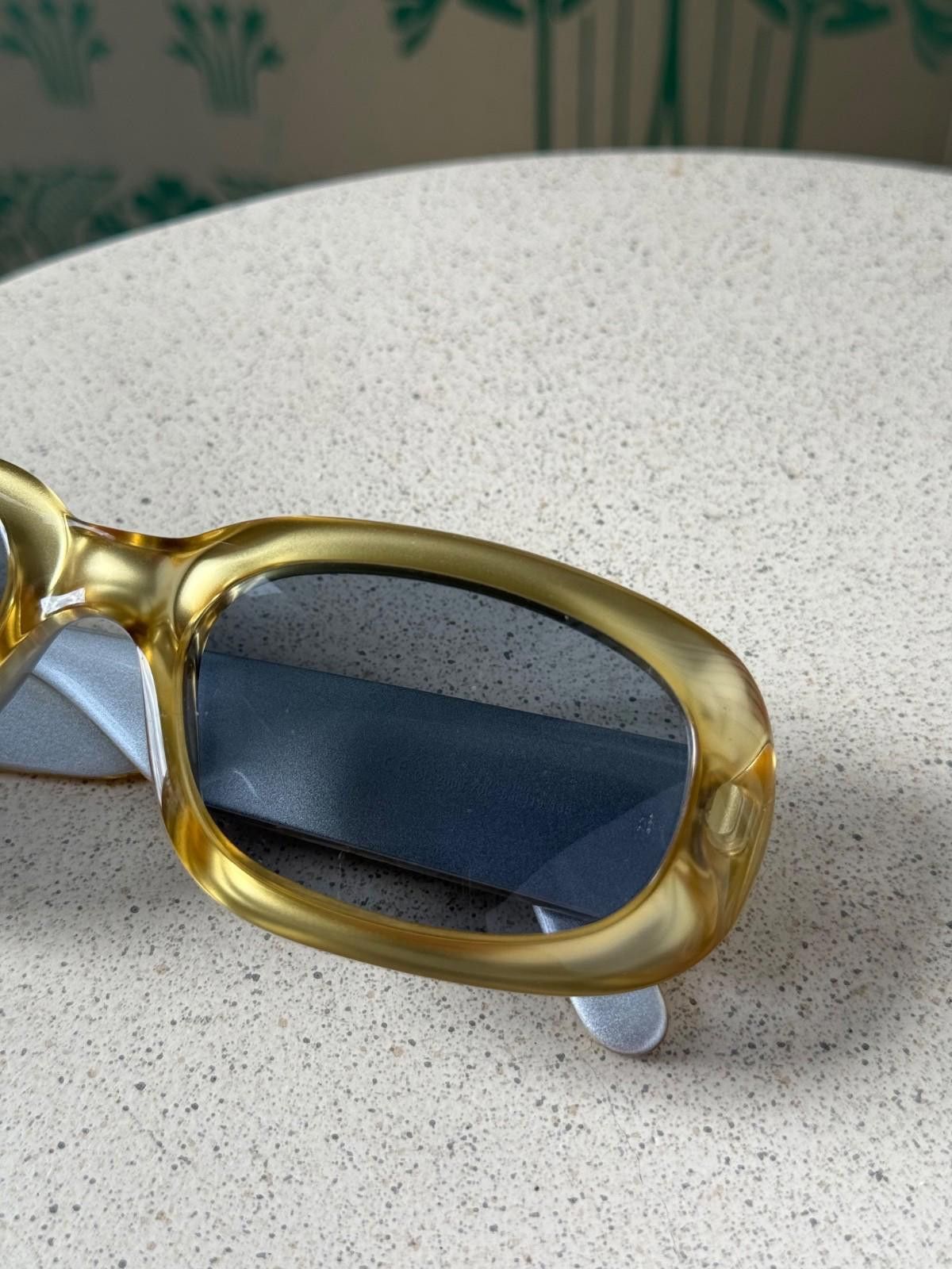 Dior Christian Dior CD 2006 Gold Canage Sunglasses Oval Womens Size ONE SIZE - 11 Thumbnail