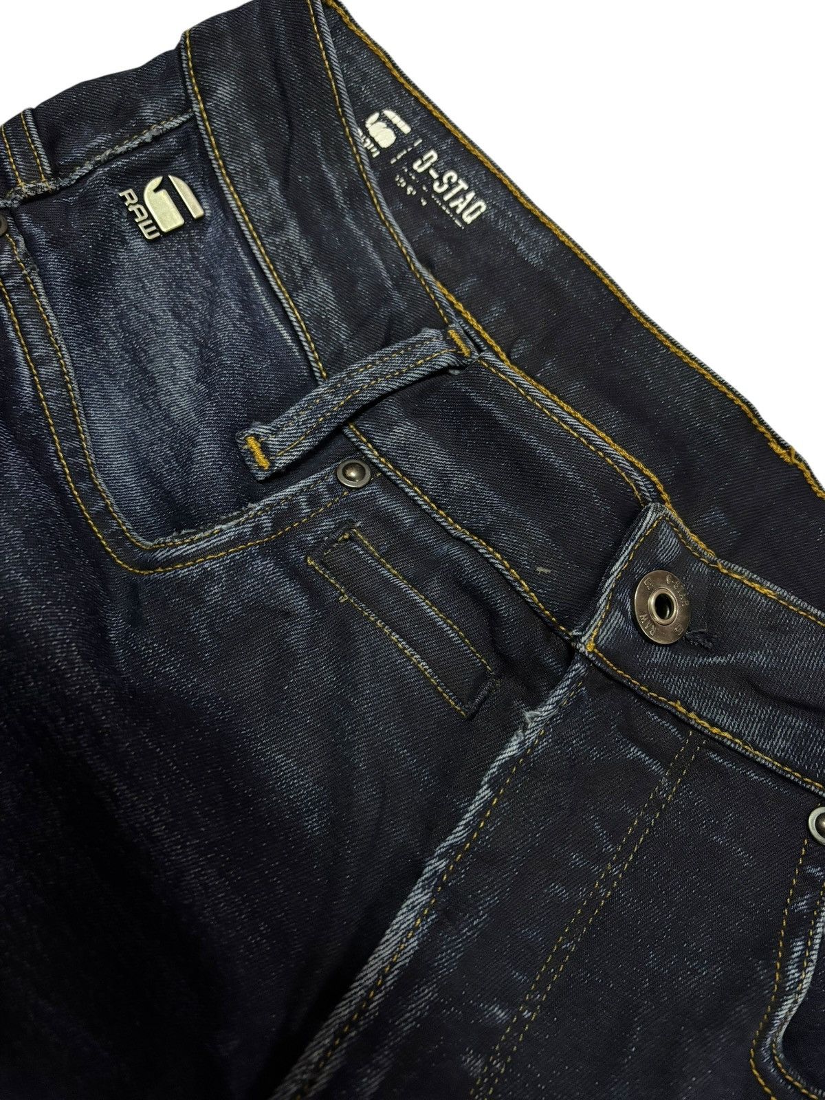 G-Star Vtg G Raw D-Staq G-Star 3D Distressed Jeans Size US 33 - 6 Thumbnail