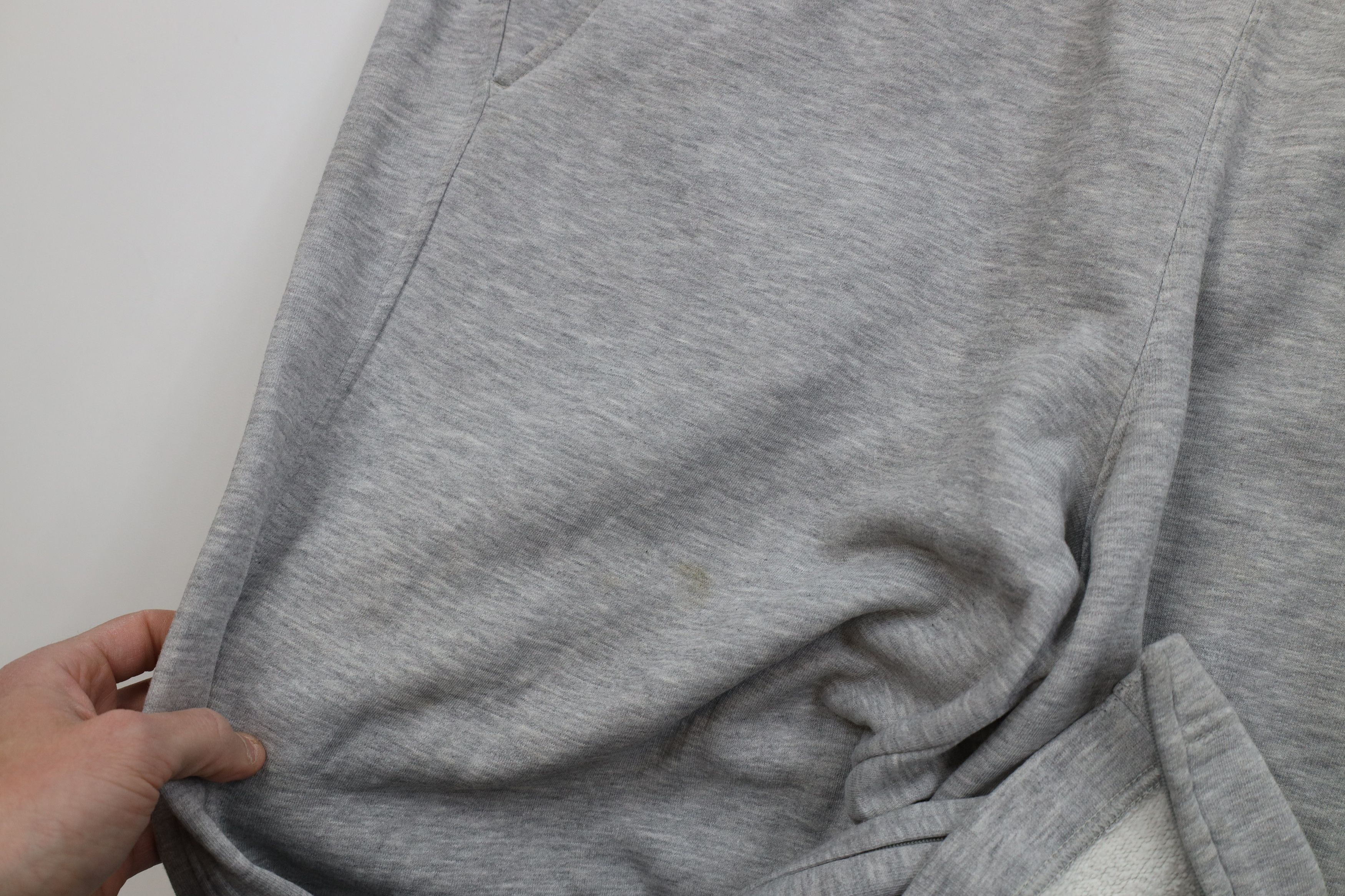 Nike AS IS Vintage Y2K Nike Scott Mini Swoosh Sweatpants Gray Size US 40 / EU 56 - 8 Thumbnail