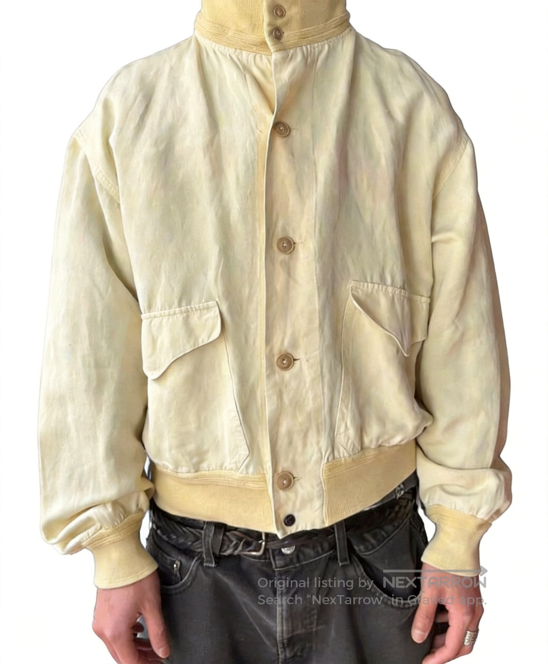 Boneville Boneville Vintage 80s Rare Linen Cotton Jacket | Grailed