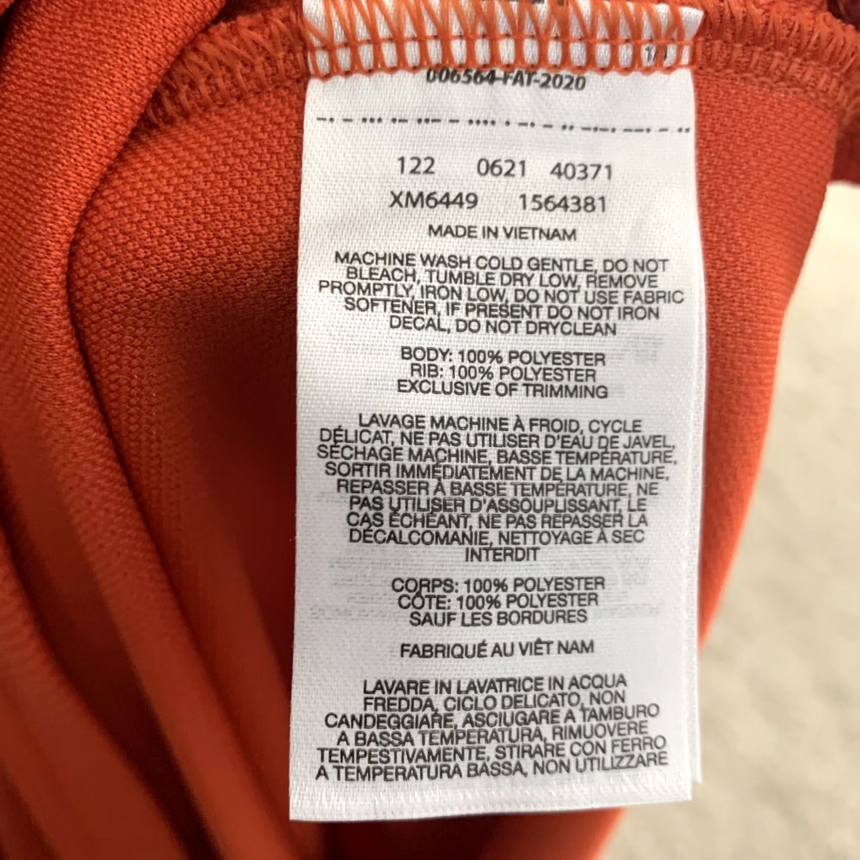 Vintage Columbia Polo Shirt Mens Small Orange Omni-Shade UV Protection Performance Shirt Size US S / EU 44-46 / 1 - 4 Thumbnail