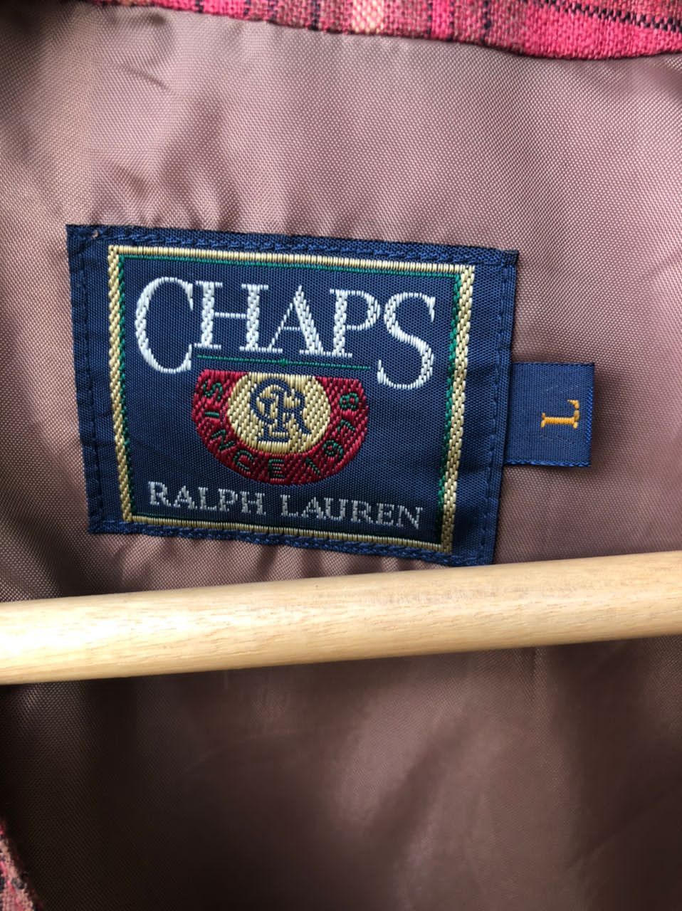 Chaps Ralph Lauren × Ralph Lauren × Vintage Vintage Chaps Ralph Lauren Tartan Vest Size US M / EU 48-50 / 2 - 3 Thumbnail