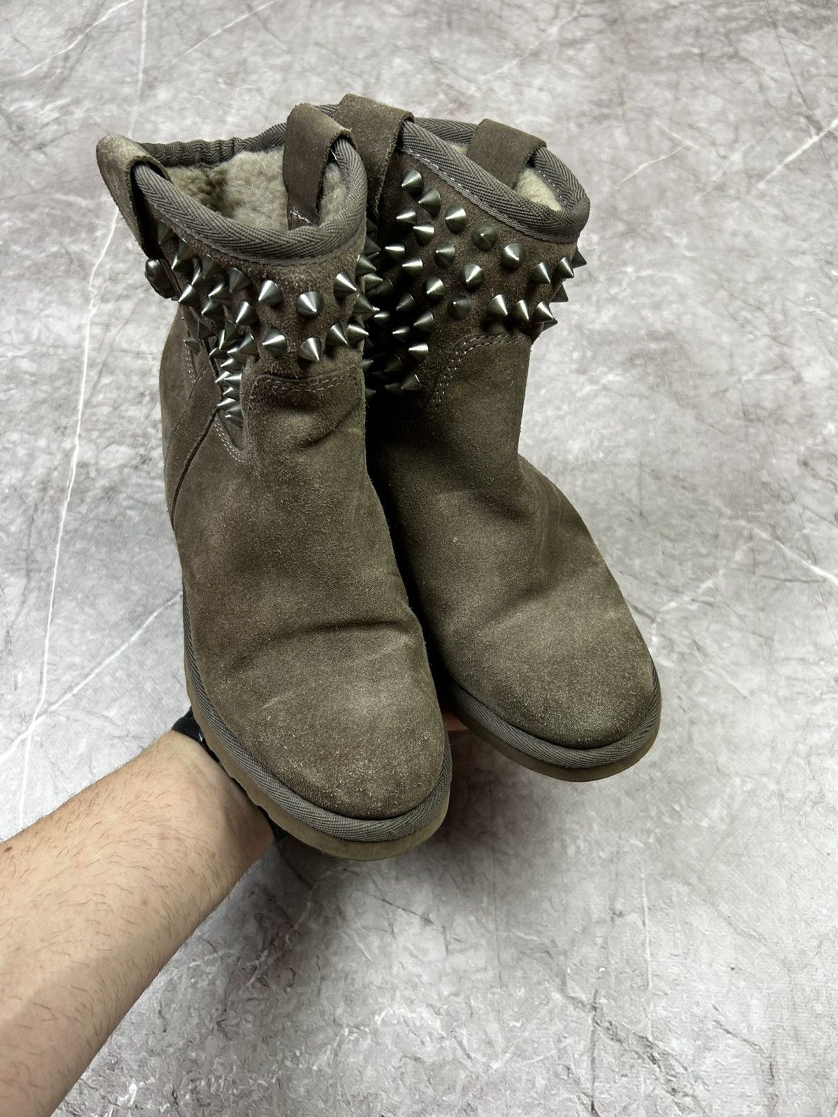 ASH Ash YOKO studded wedge ankle boots Retail $360 Size US 8 / IT 38 - 11 Thumbnail