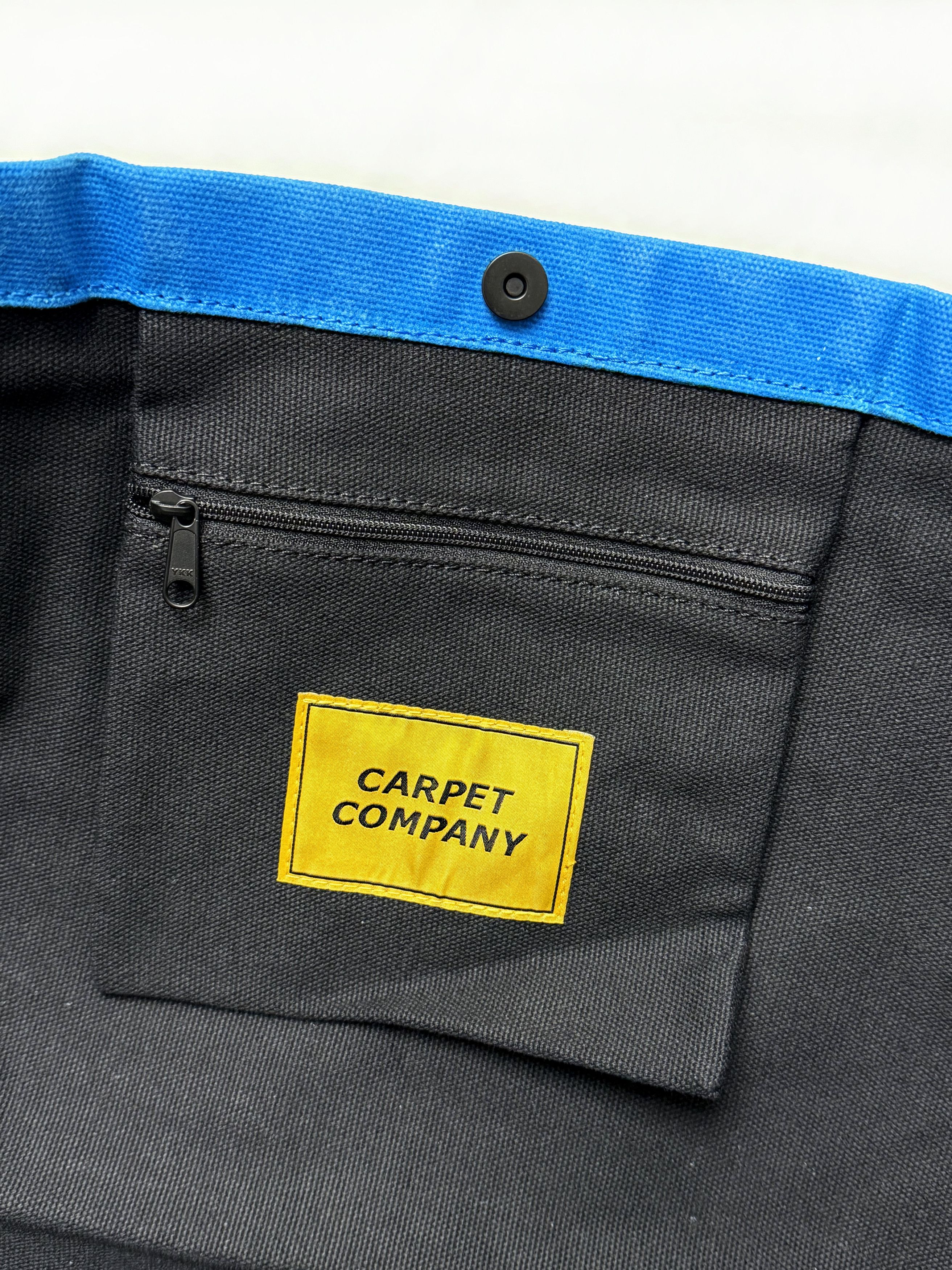 Carpet Company Racing Tote Bag Blue