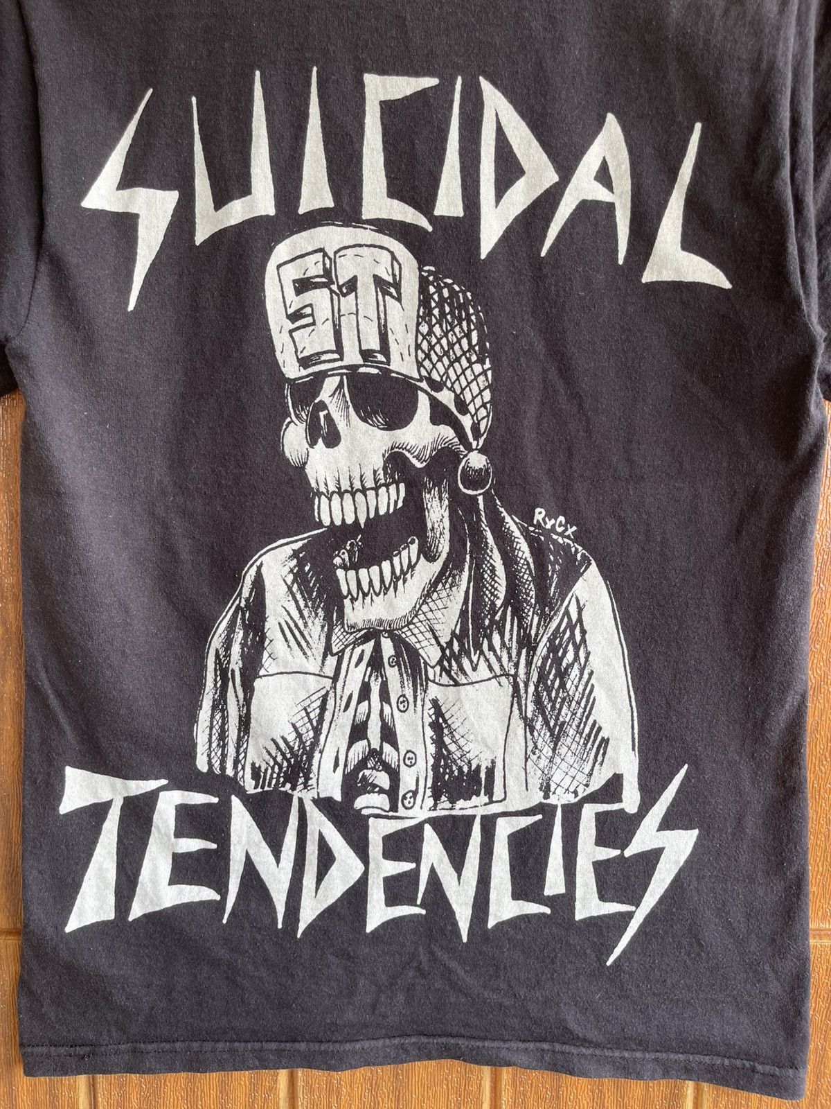 Band Tees Vintage’y2k🔥SUICIDAL TENDENCIES🔥RXCX Band Punk San Faded Tee Size US S / EU 44-46 / 1 - 11 Thumbnail