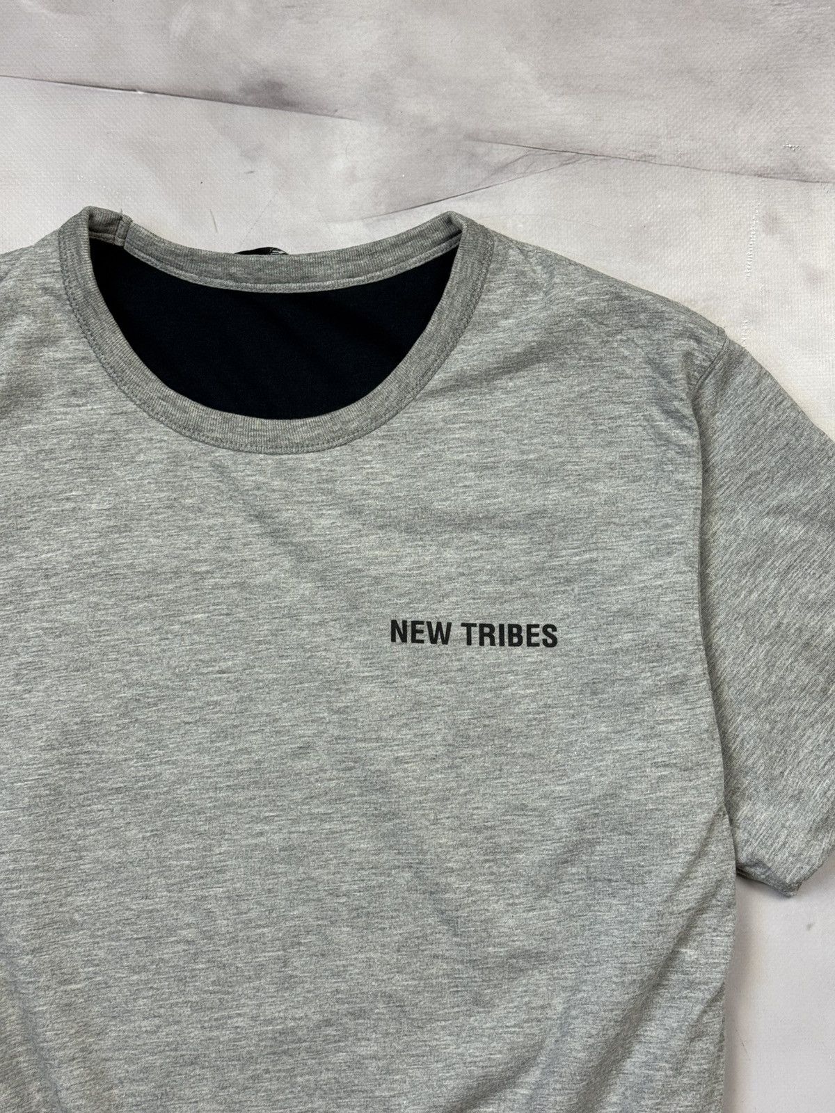 Raf Simons Ss2006 Raf Simons New Tribes Reversible Tee(Black/50) Size US L / EU 52-54 / 3 - 5 Thumbnail