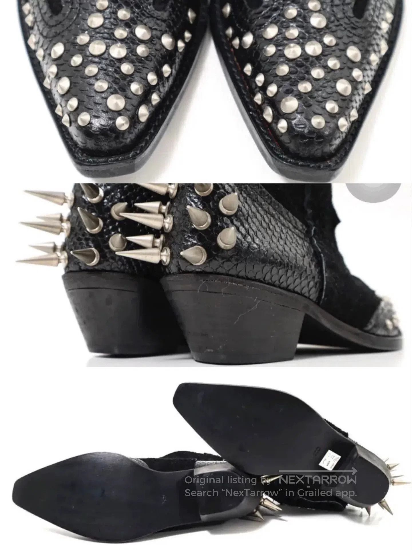 Junya Watanabe Junya Watanabe Studded Ankle Boots. Size US 6 / IT 36 - 6 Thumbnail