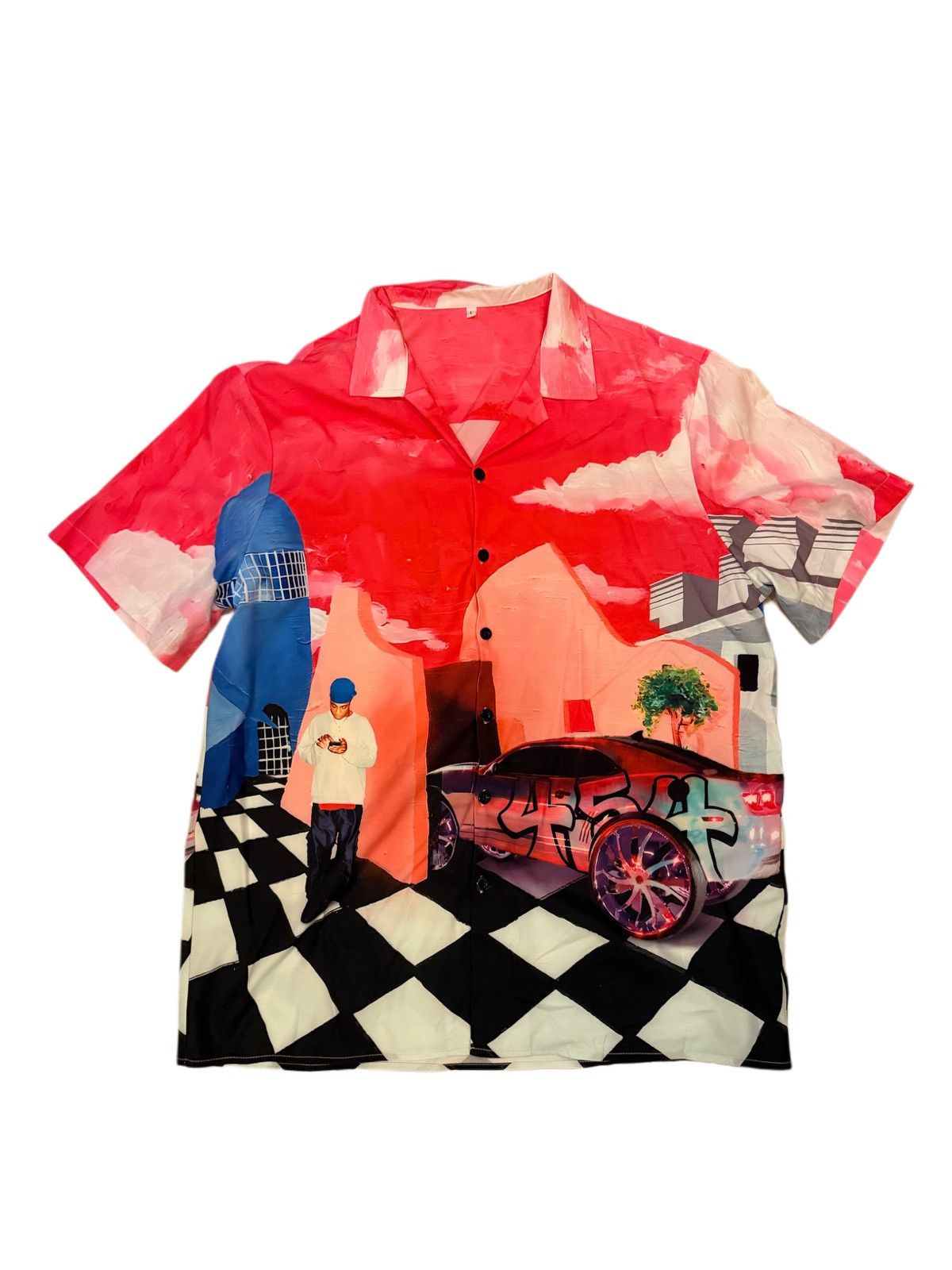 454 4 Real Album Button-Down Shirt