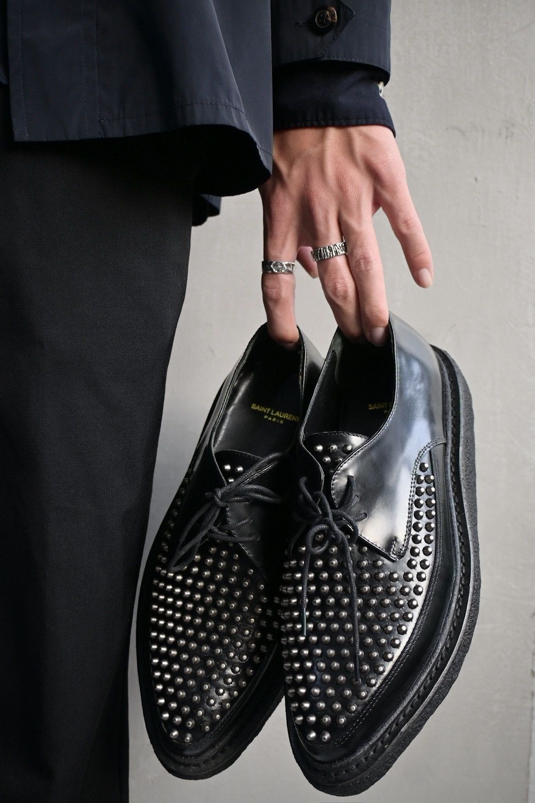 Saint Laurent Paris Saint Laurent by Hedi Slimane FW2014 leather