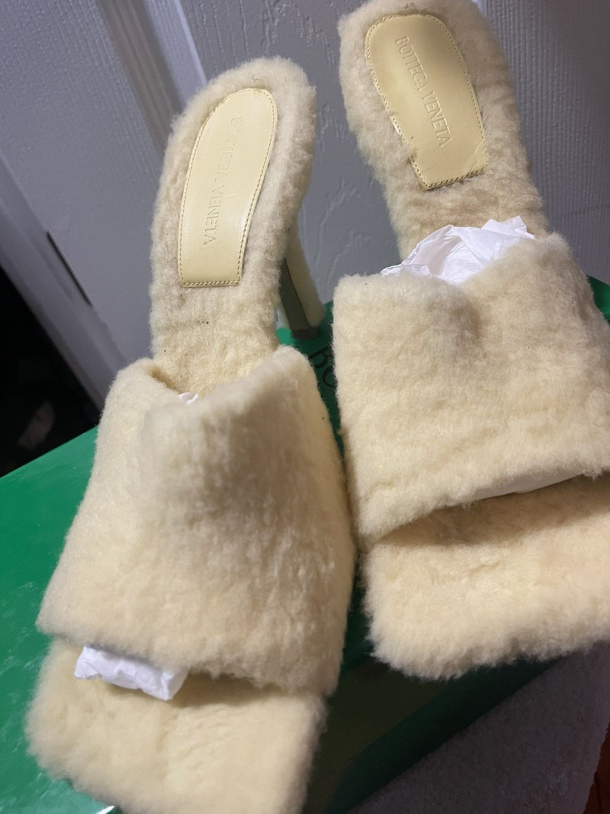 Bottega Veneta × Designer Yellow Bottega Veneta High Heels Size US 10 / IT 40 - 1 Thumbnail