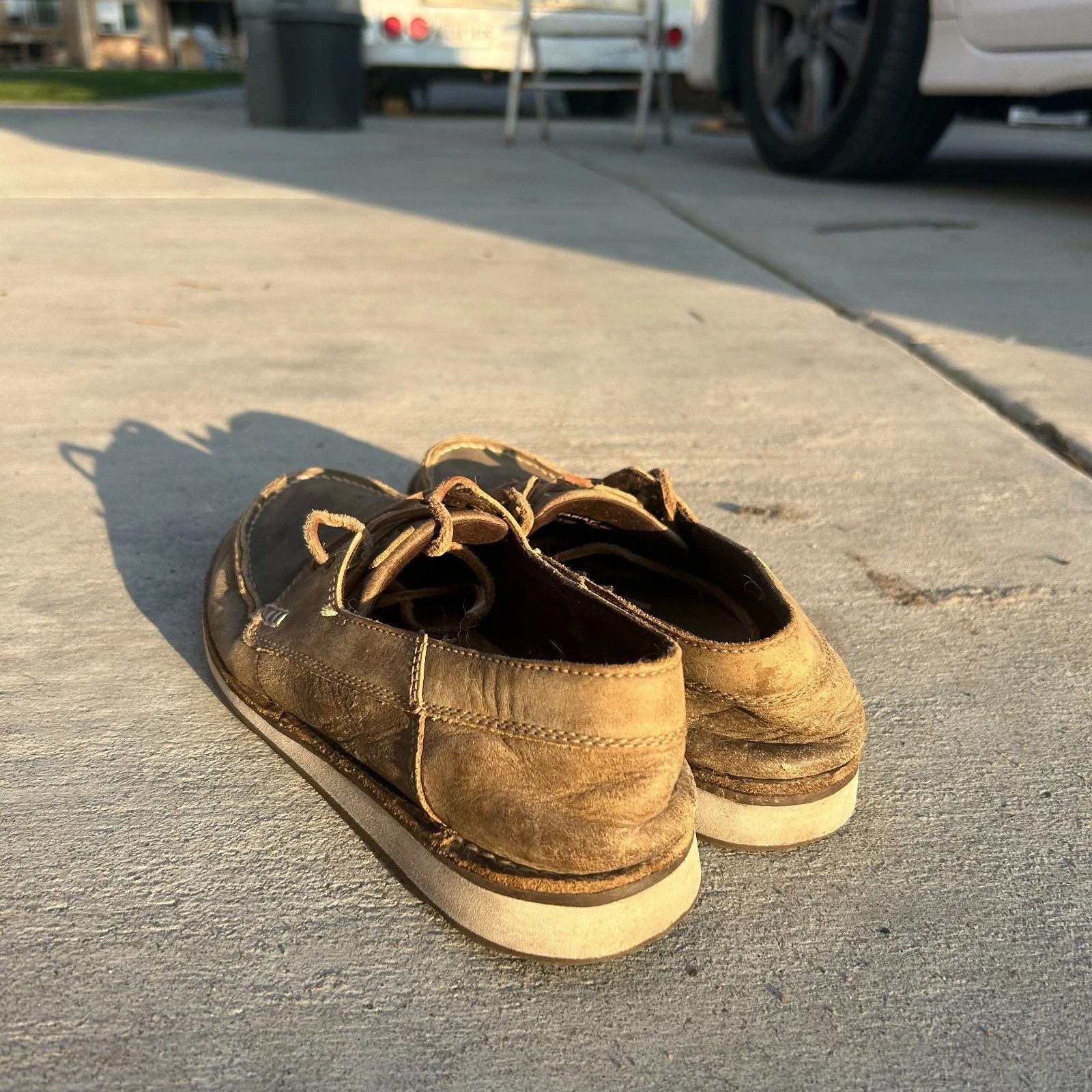 Ariat Ariat Cruiser Castaway Leather Shoes Loafers Boat Sandals Wo Size US 4 / IT 34 - 6 Thumbnail