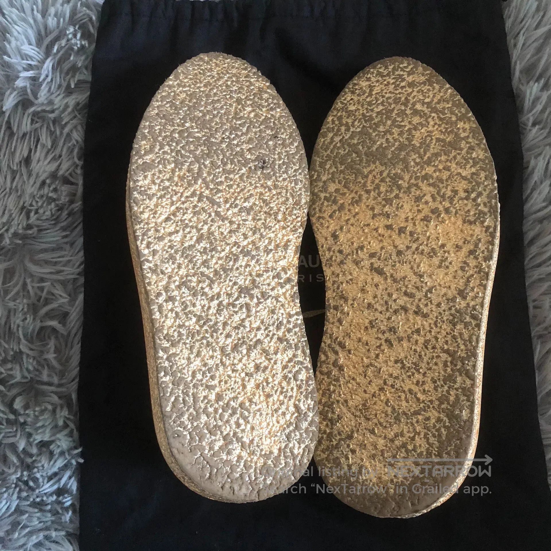Saint Laurent Paris Saint Laurent SLP 14FW Gold Platform Shoes. Size US 8.5 / IT 38.5 - 4 Thumbnail