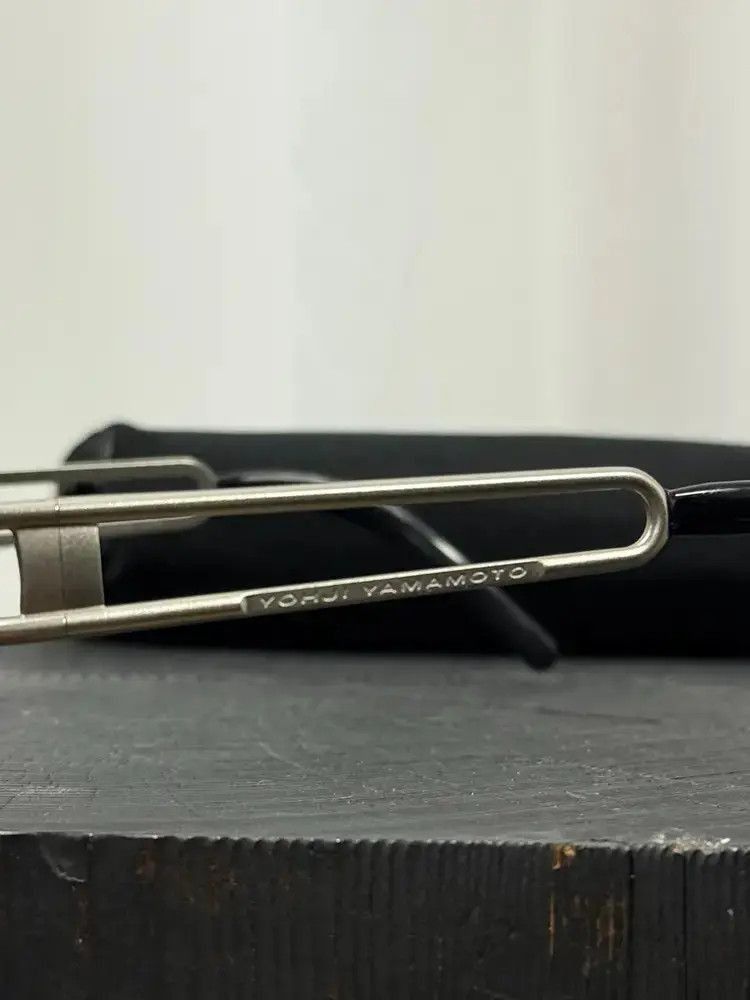 Yohji Yamamoto Vintage Yohji Yamamoto Y's Metal Y2K Sunglasses-2507 Size ONE SIZE - 4 Thumbnail
