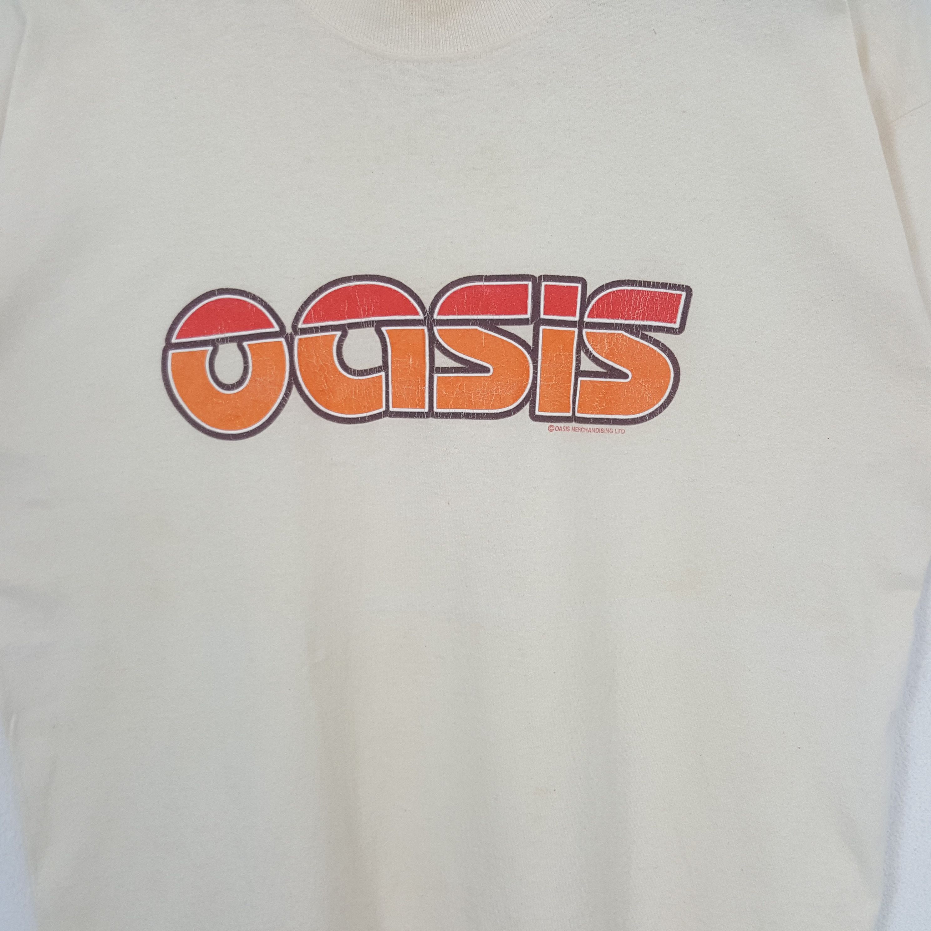 Band Tees Vintage Oasis Britpop Rock Band 90's Tshirt RR3 Size US M / EU 48-50 / 2 - 2 Thumbnail