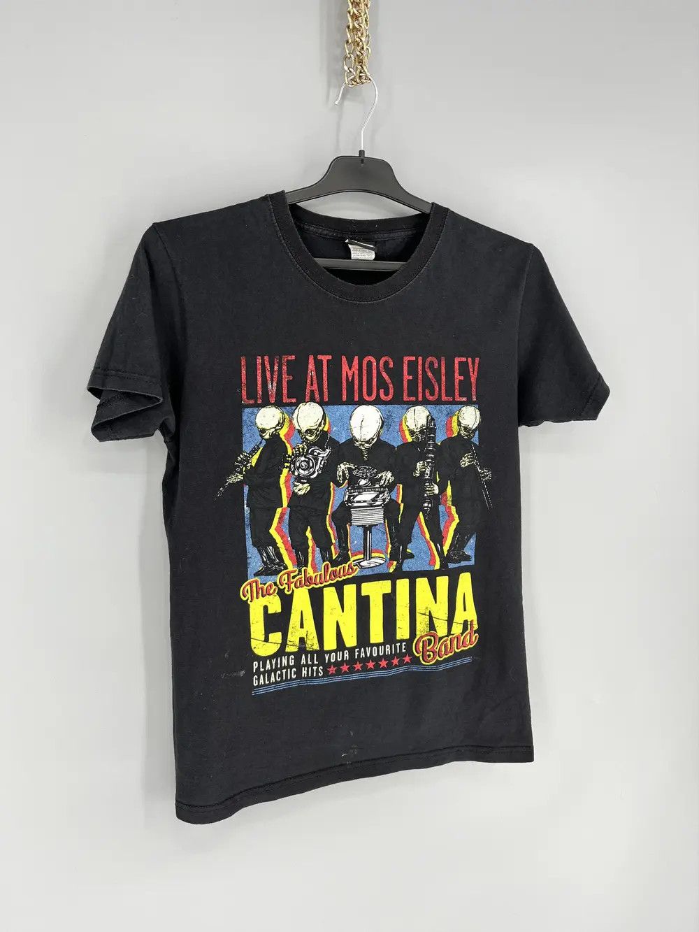 Star Wars Vintage Star Wars Cantina Band Live At Mos Eisley Tour Tee Size US S / EU 44-46 / 1 - 2 Thumbnail