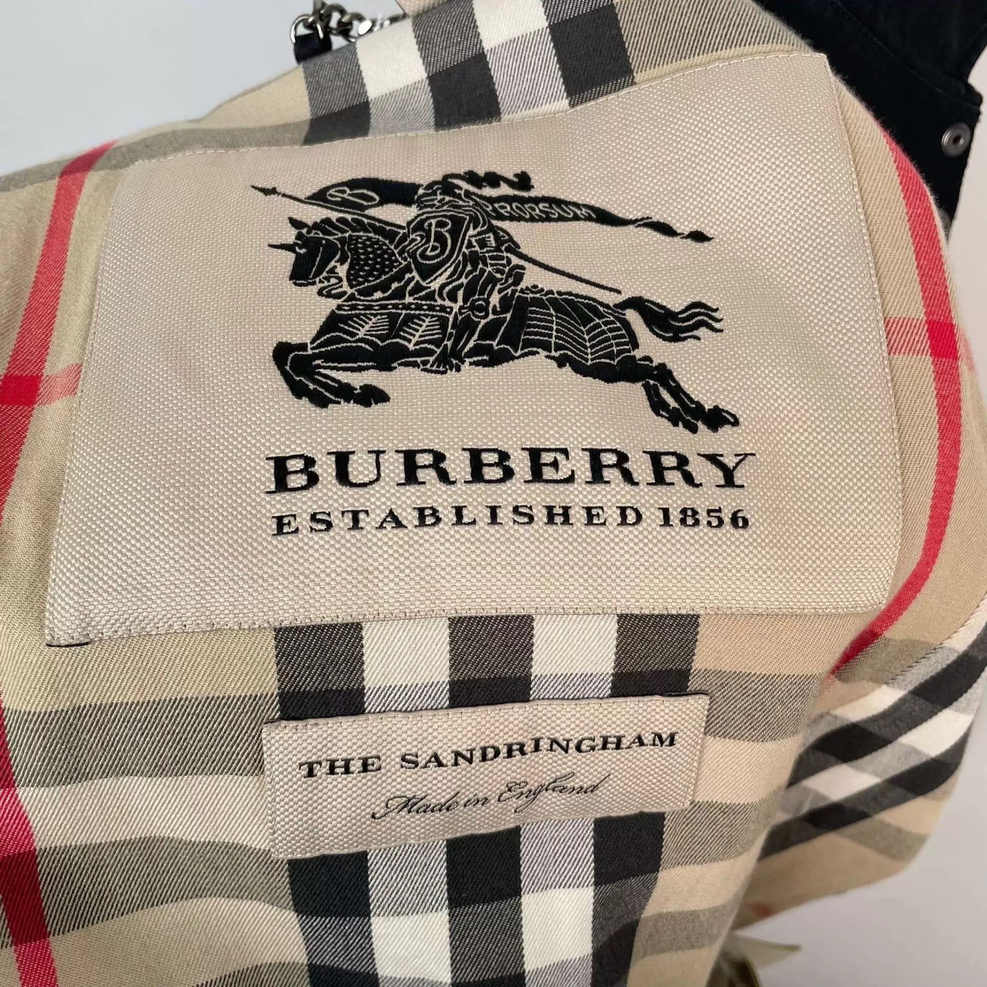Burberry Burberry cotton trench coat 38 black Size XS / US 0-2 / IT 36-38 - 7 Thumbnail