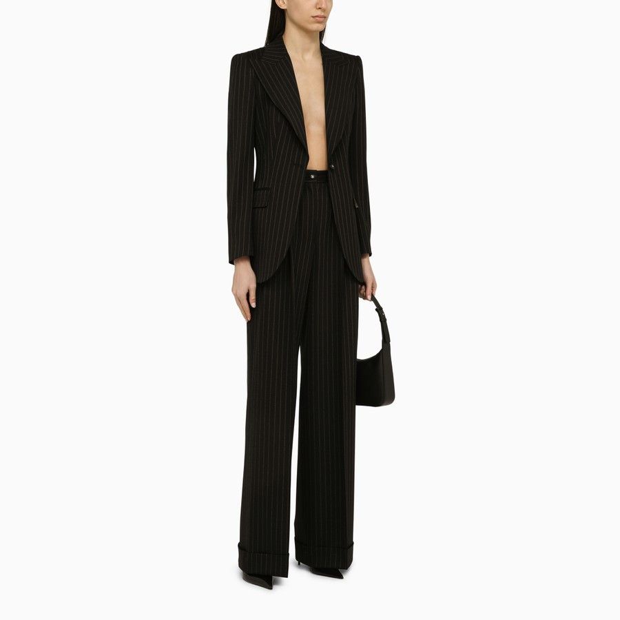 Dolce & Gabbana o1d2blof0824 Single-breasted Jacket in Black Size M / US 6-8 / IT 42-44 - 2 Thumbnail