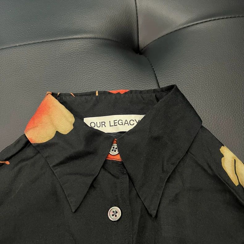Our Legacy Our Legacy Silk floral shirts Size S / US 4 / IT 40 - 5 Thumbnail