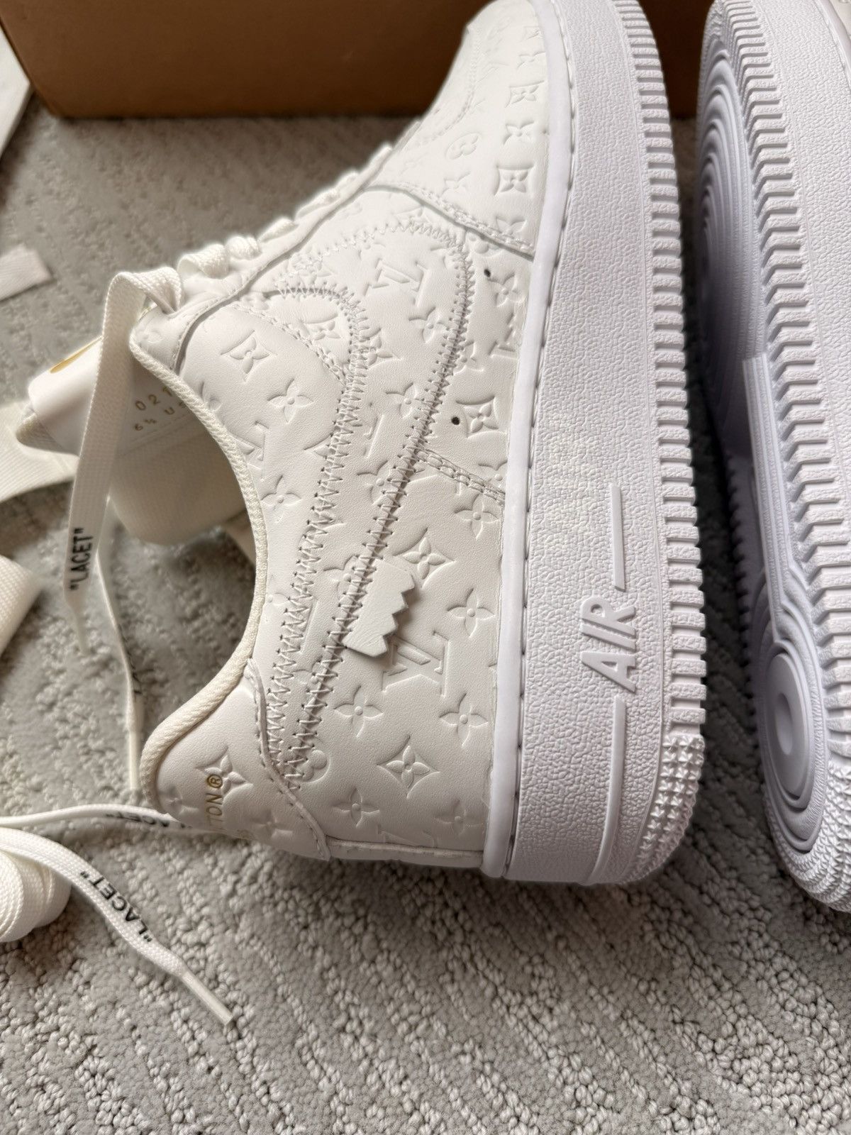 Louis Vuitton Louis Vuitton Nike Air Force 1 Low Size US 6.5 / EU 39-40 - 4 Thumbnail