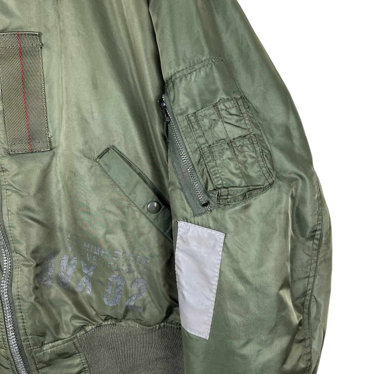 Avirex 🔥 VINTAGE AVIREX MA-1 REVERSIBLE BOMBER JACKET MADE IN USA Size US L / EU 52-54 / 3 - 7 Thumbnail