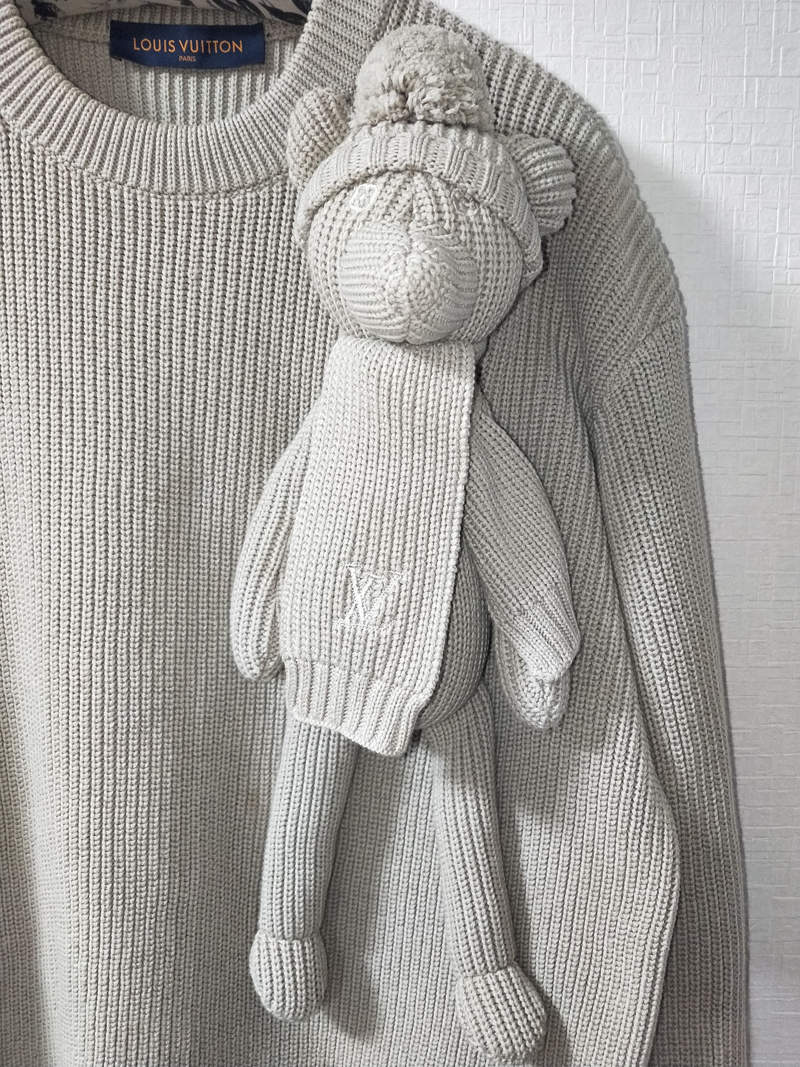 Louis Vuitton Teddy Bear Knit Sweater Size US L / EU 52-54 / 3 - 3 Thumbnail