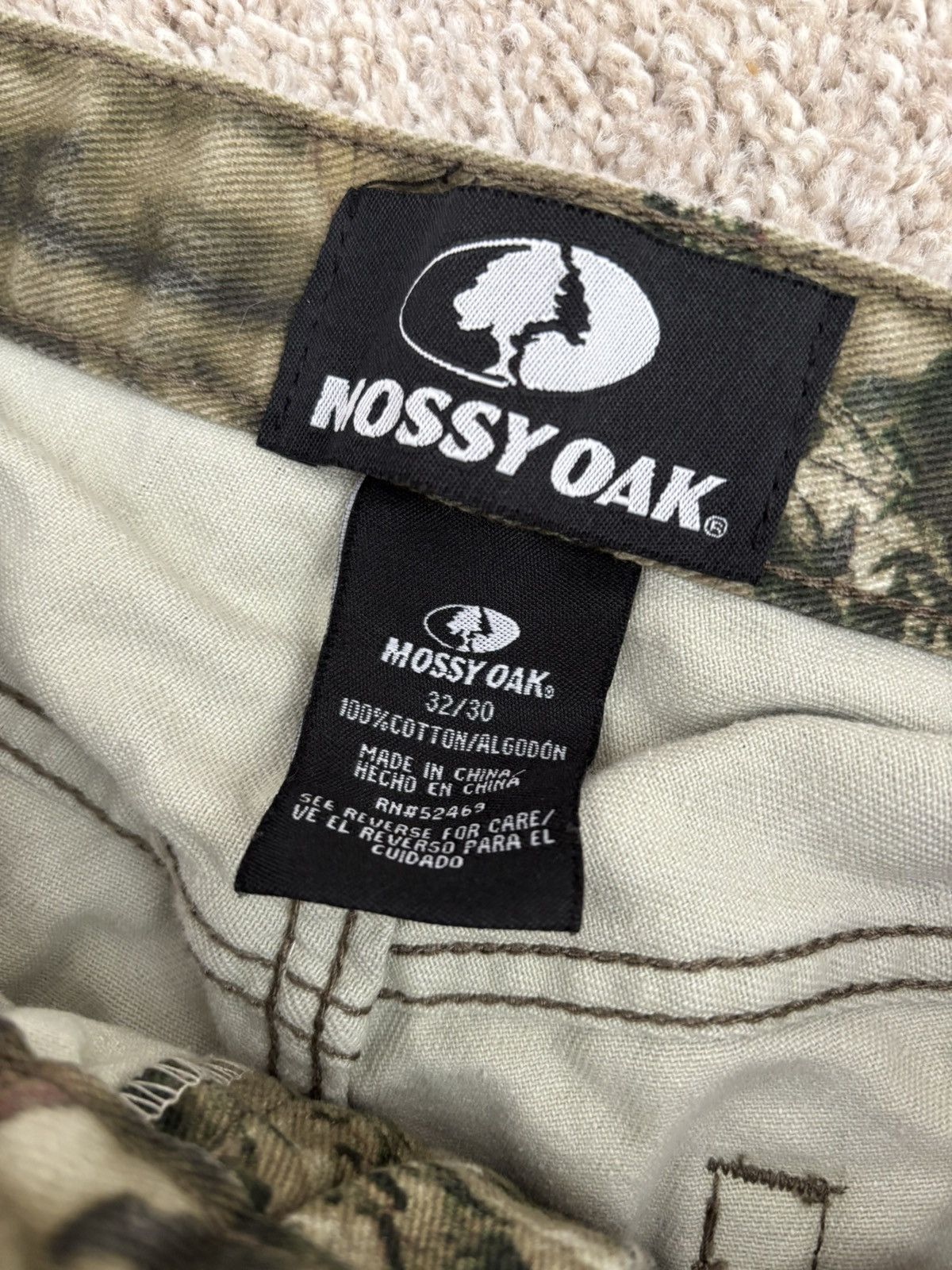 Mossy Oaks Vintage Forest Camo Pants Size US 32 / EU 48 - 2 Thumbnail