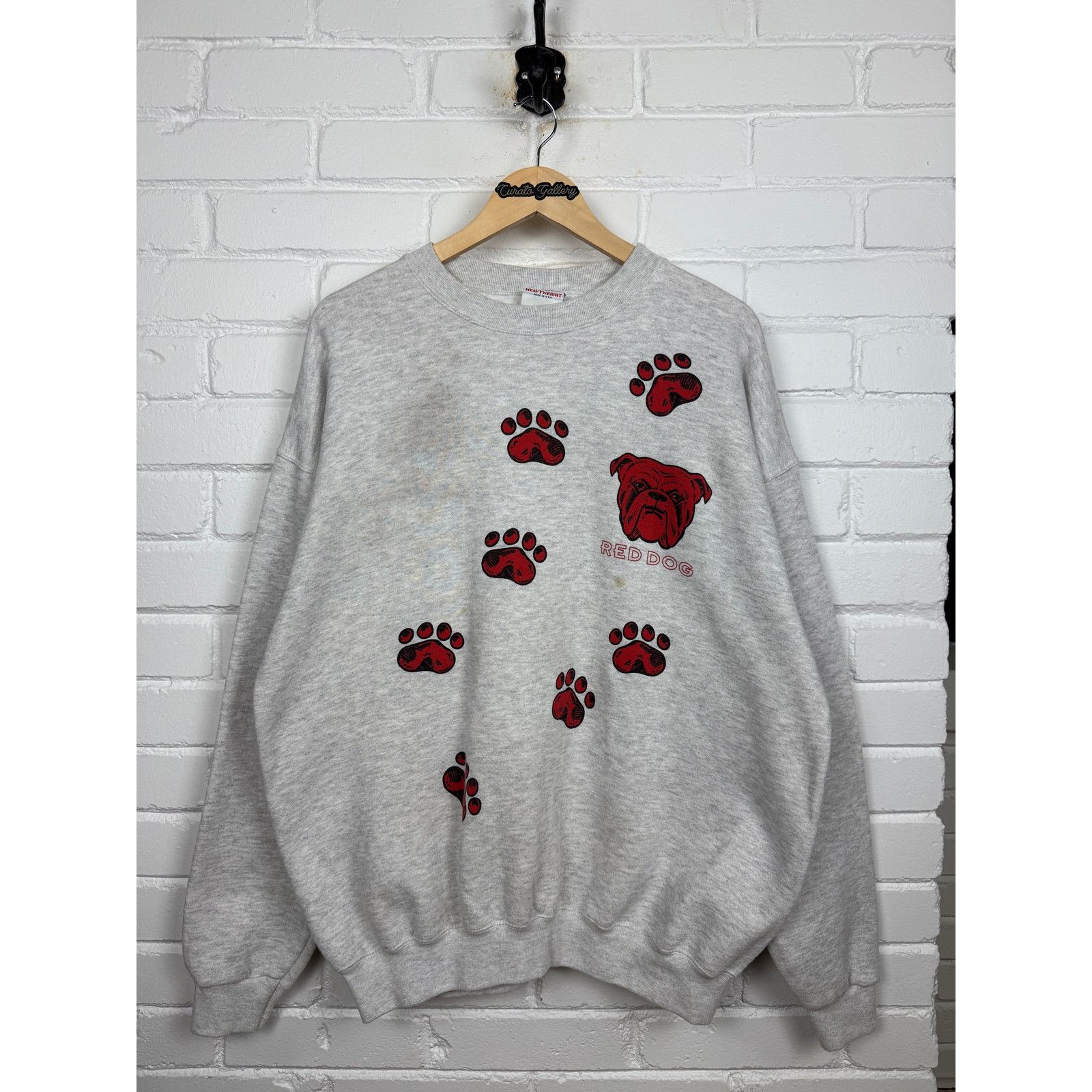 Vintage Vintage 90s Red Dog U.R Your Own Dog Paw XL Size US XL / EU 56 / 4 - 1 Thumbnail
