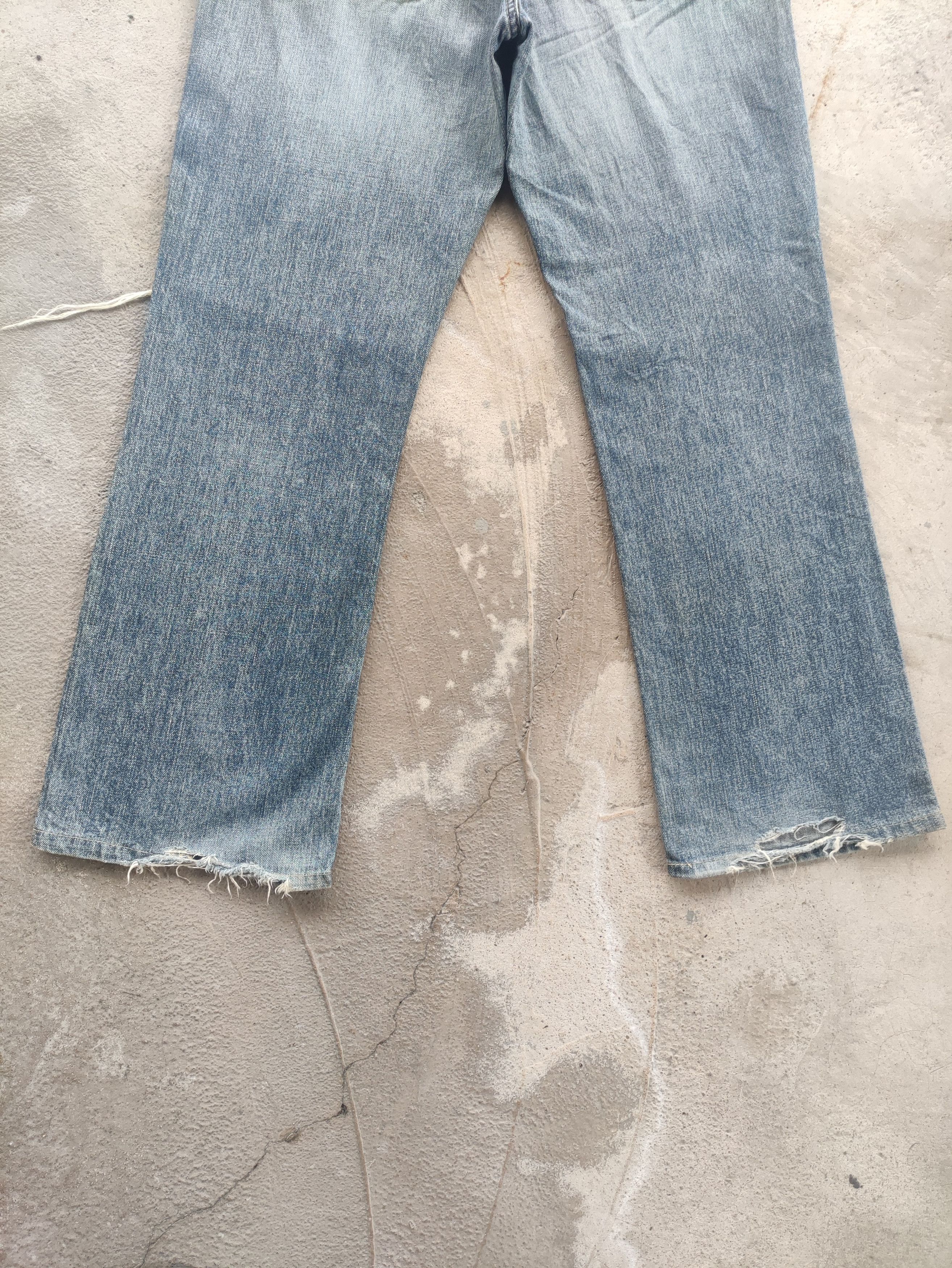 Levi's Vintage Levis Japan Jean Distressed Faded Denim Size US 34 / EU 50 - 10 Thumbnail