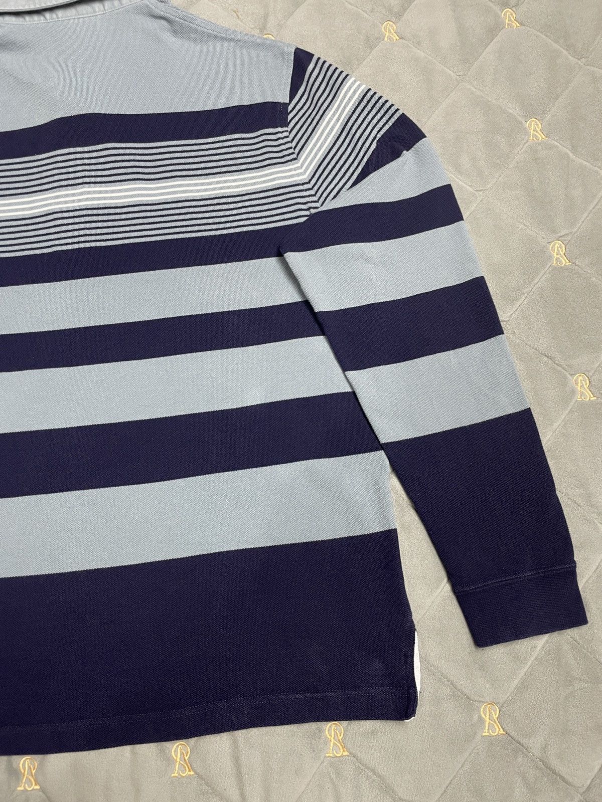 Lacoste × Vintage 🐊 Vintage Lacoste Pique Knit Long-Sleeve Shirt Size US L / EU 52-54 / 3 - 12 Thumbnail